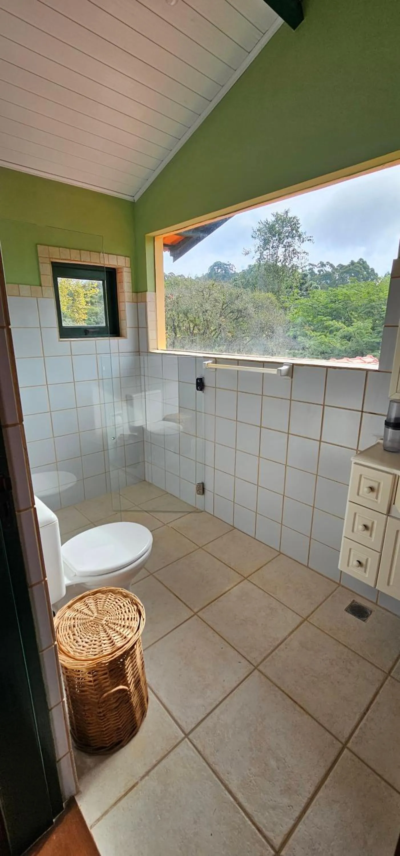 Bathroom in Pousada dos Anjos