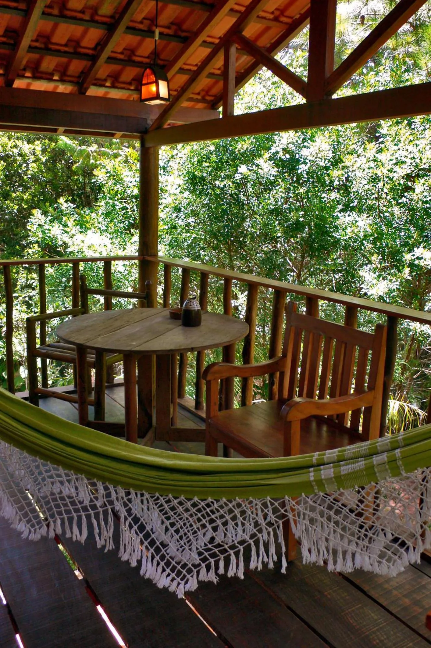 Balcony/Terrace in Pousada dos Anjos