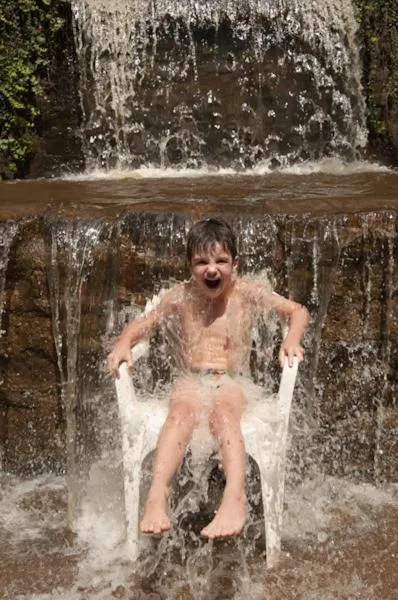 Swimming pool in Pousada dos Anjos