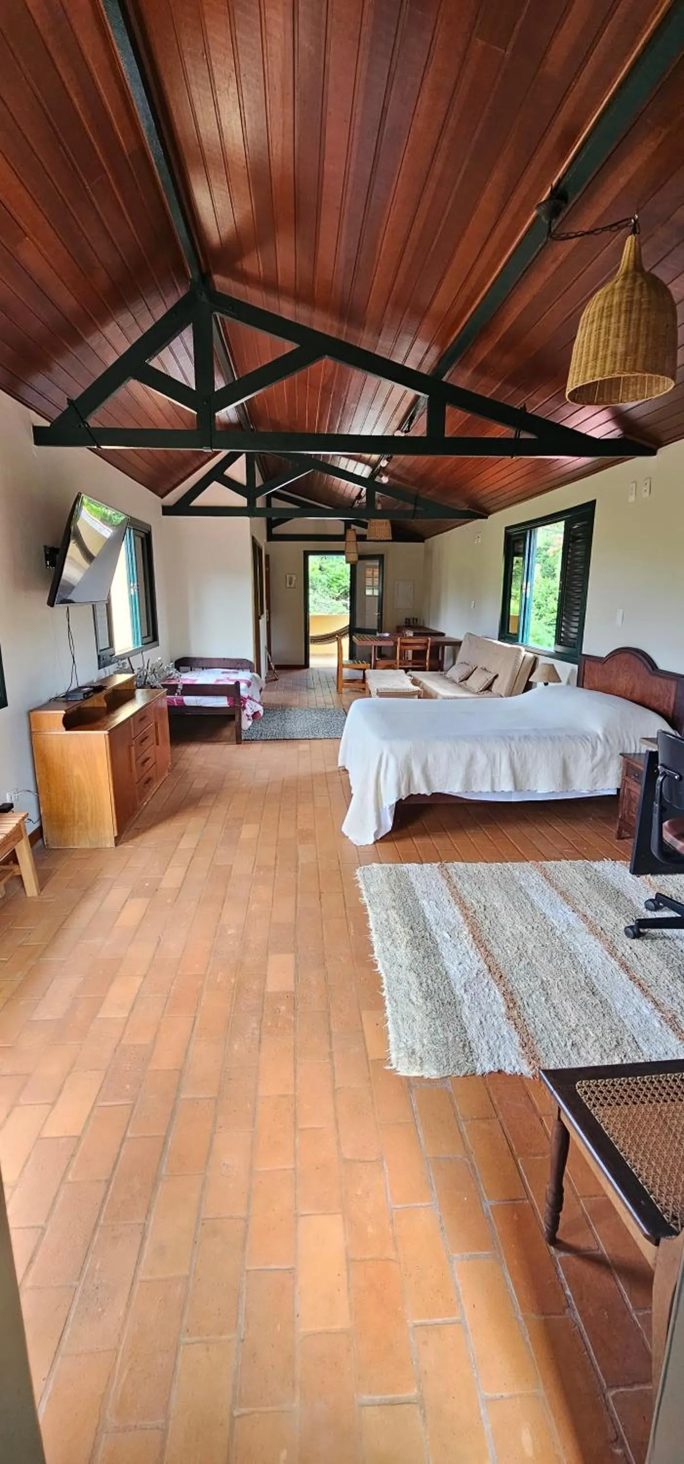 Photo of the whole room, Bed in Pousada dos Anjos