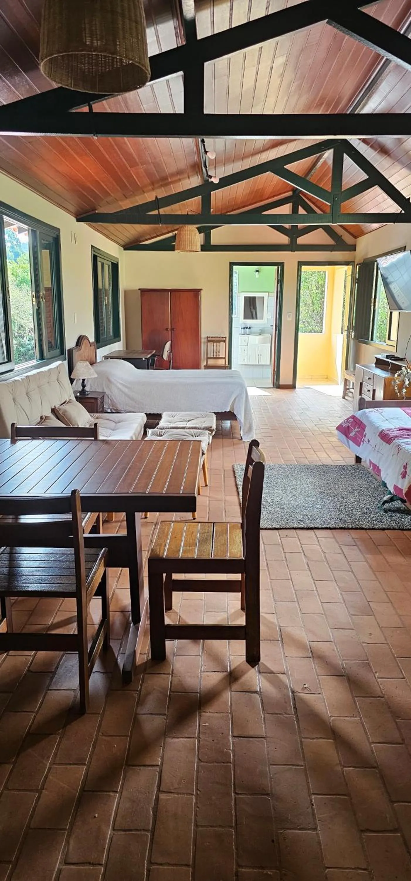 Dining area in Pousada dos Anjos