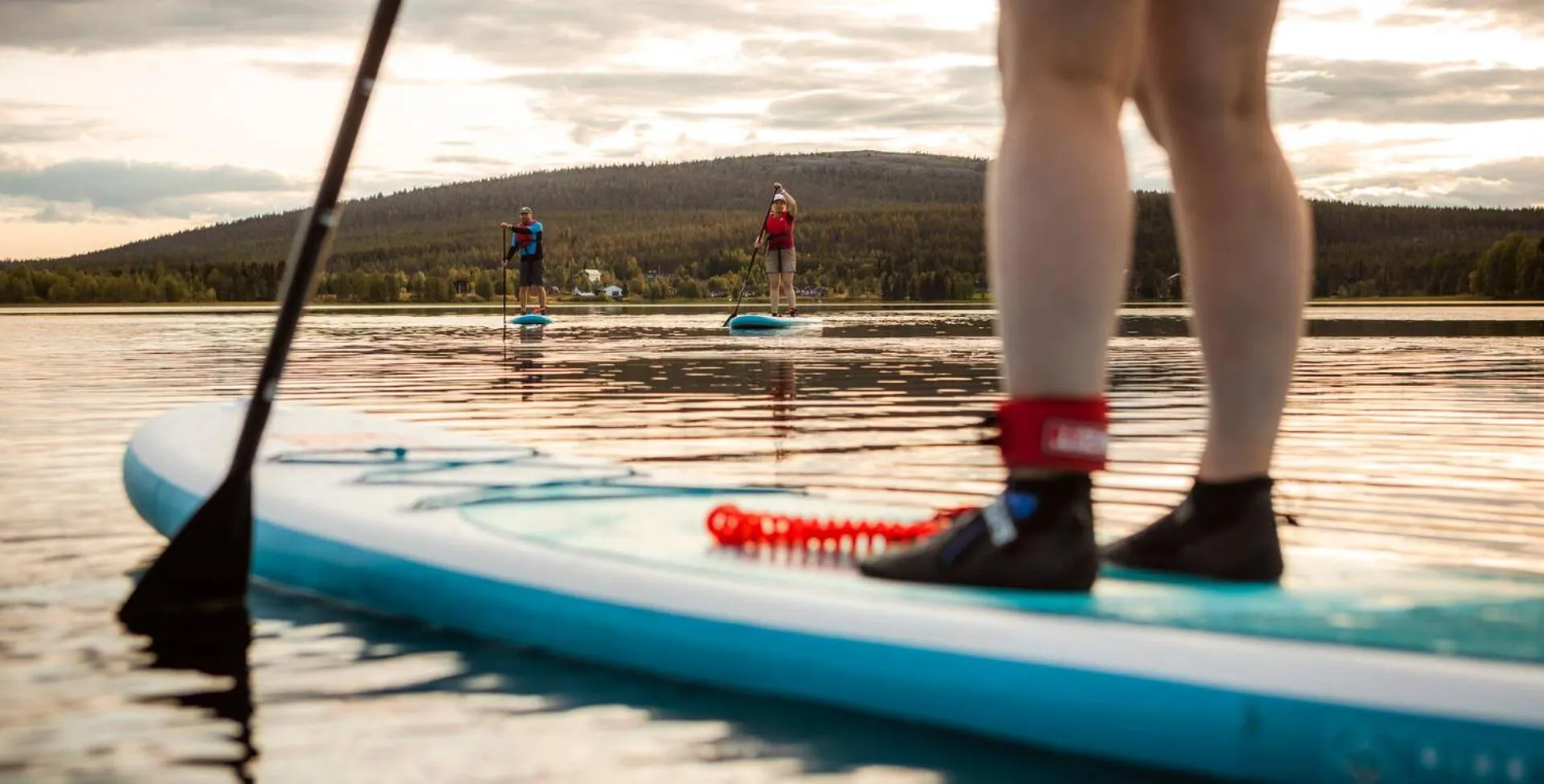Natural landscape in Lapland Hotels Sirkantähti