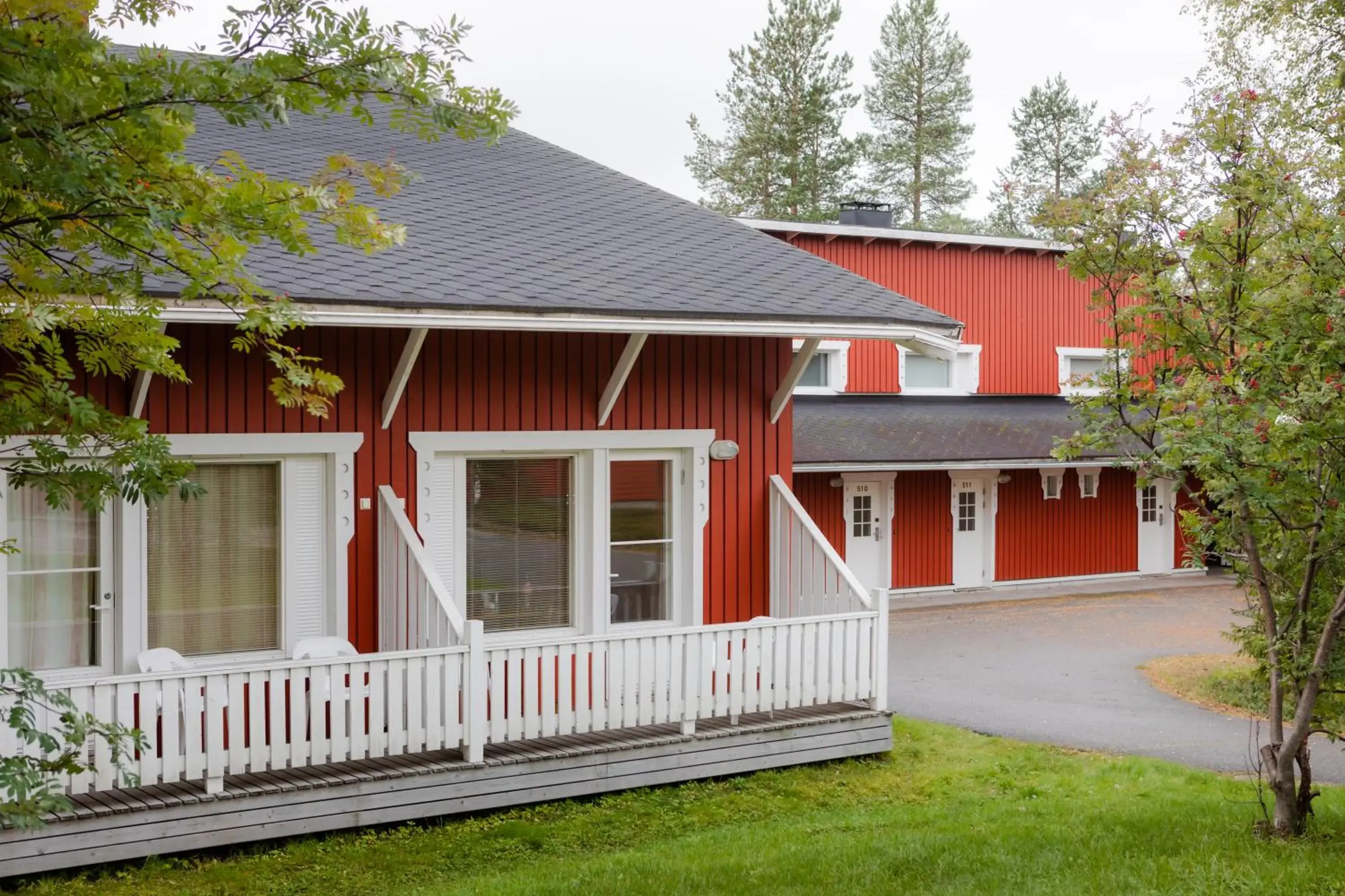 Facade/entrance in Lapland Hotels Sirkantähti Facade/entrance in Lapland Hotels Sirkantähti