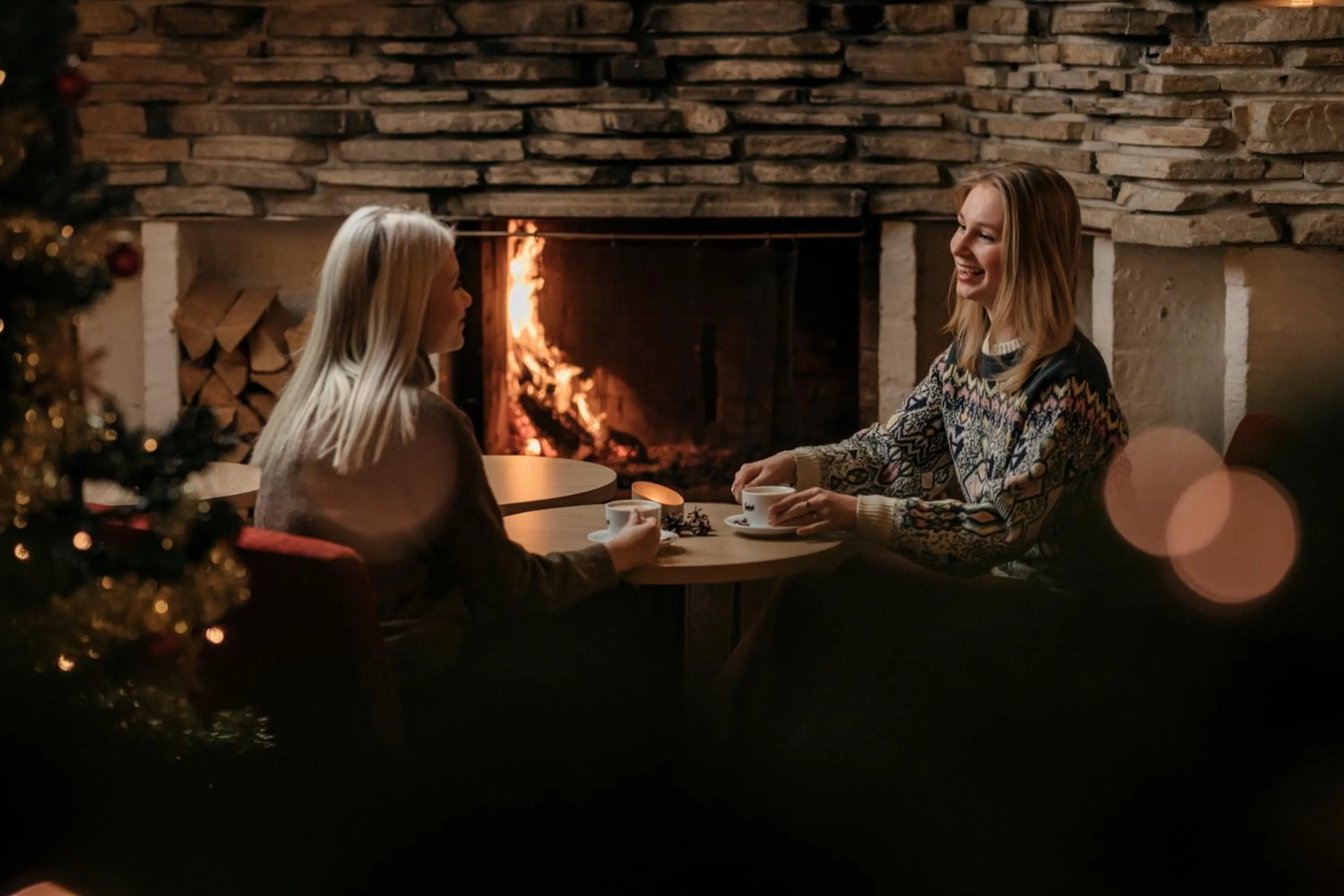 Lobby or reception in Lapland Hotels Sirkantähti
