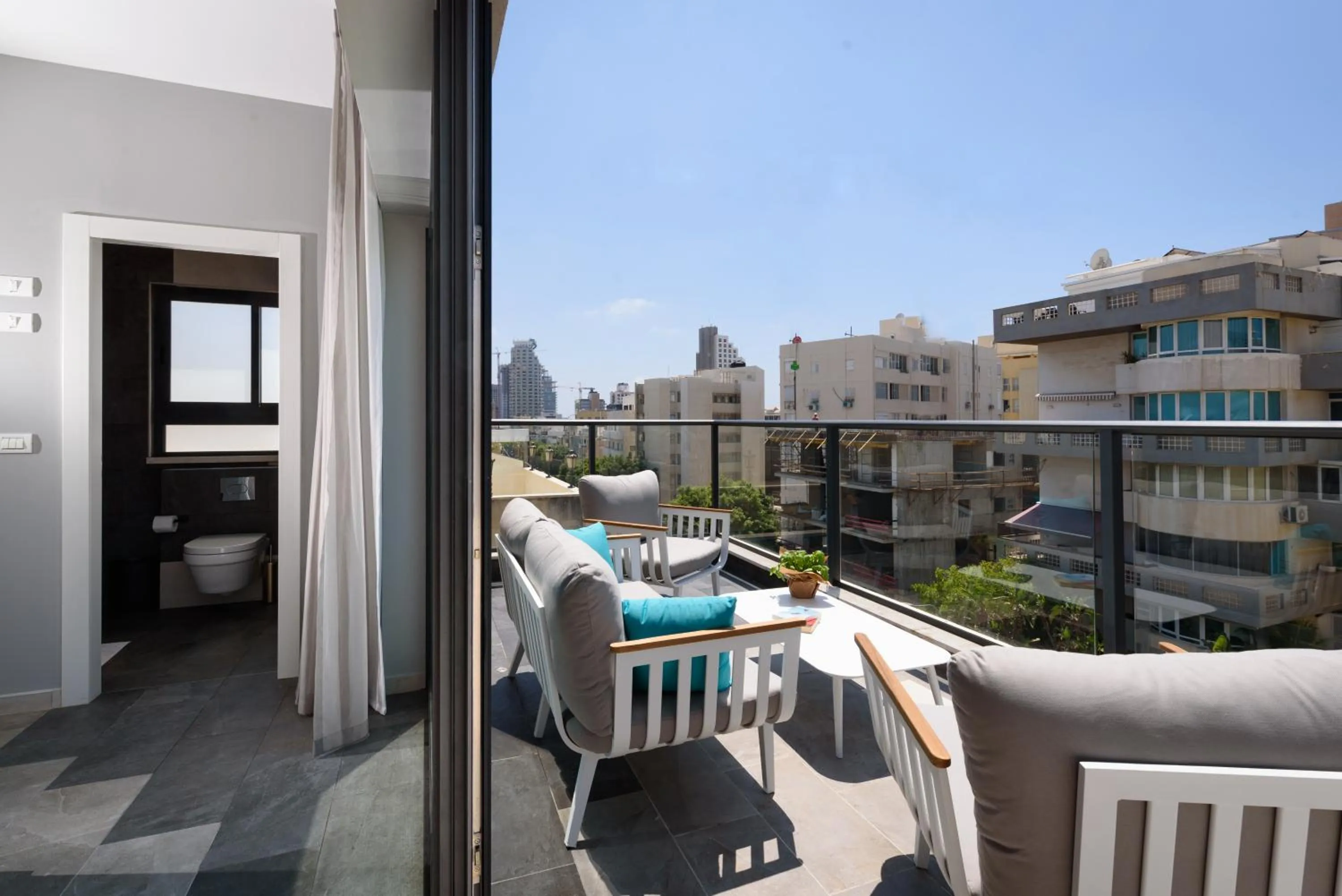 Balcony/Terrace in The Roof - By Sea Land Suites