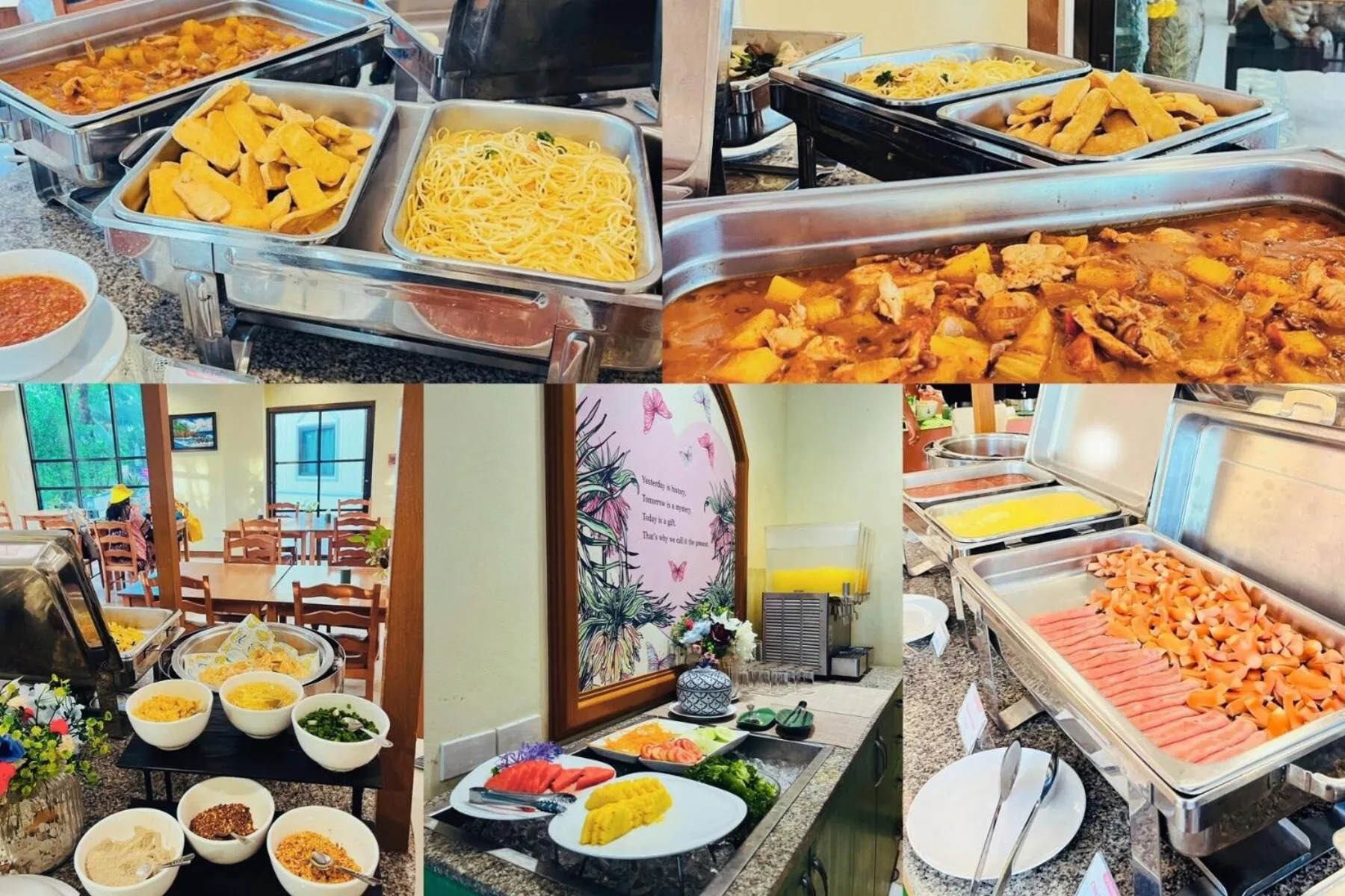 Breakfast in The Pineapple Hotel