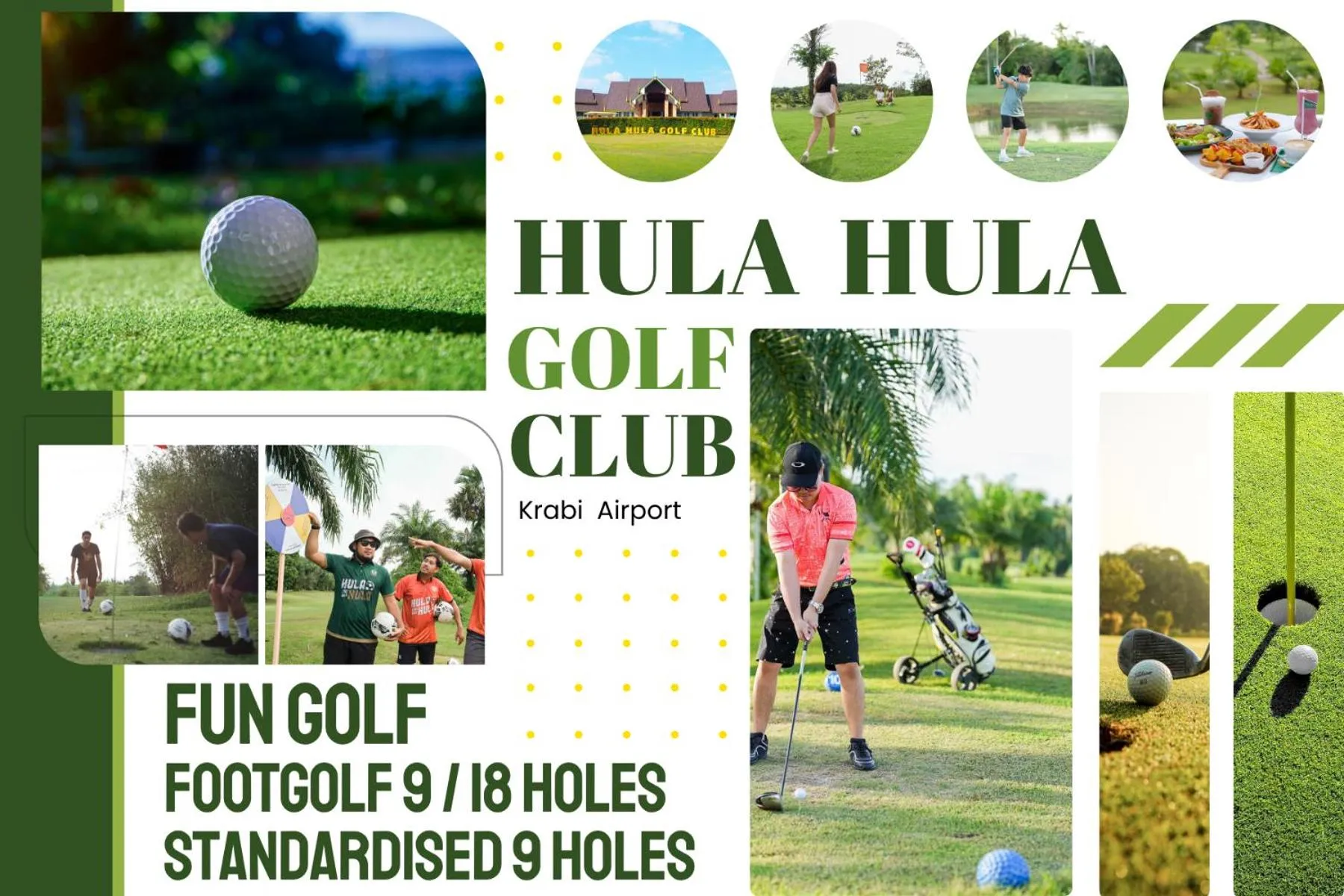 Golfcourse in The Pineapple Hotel