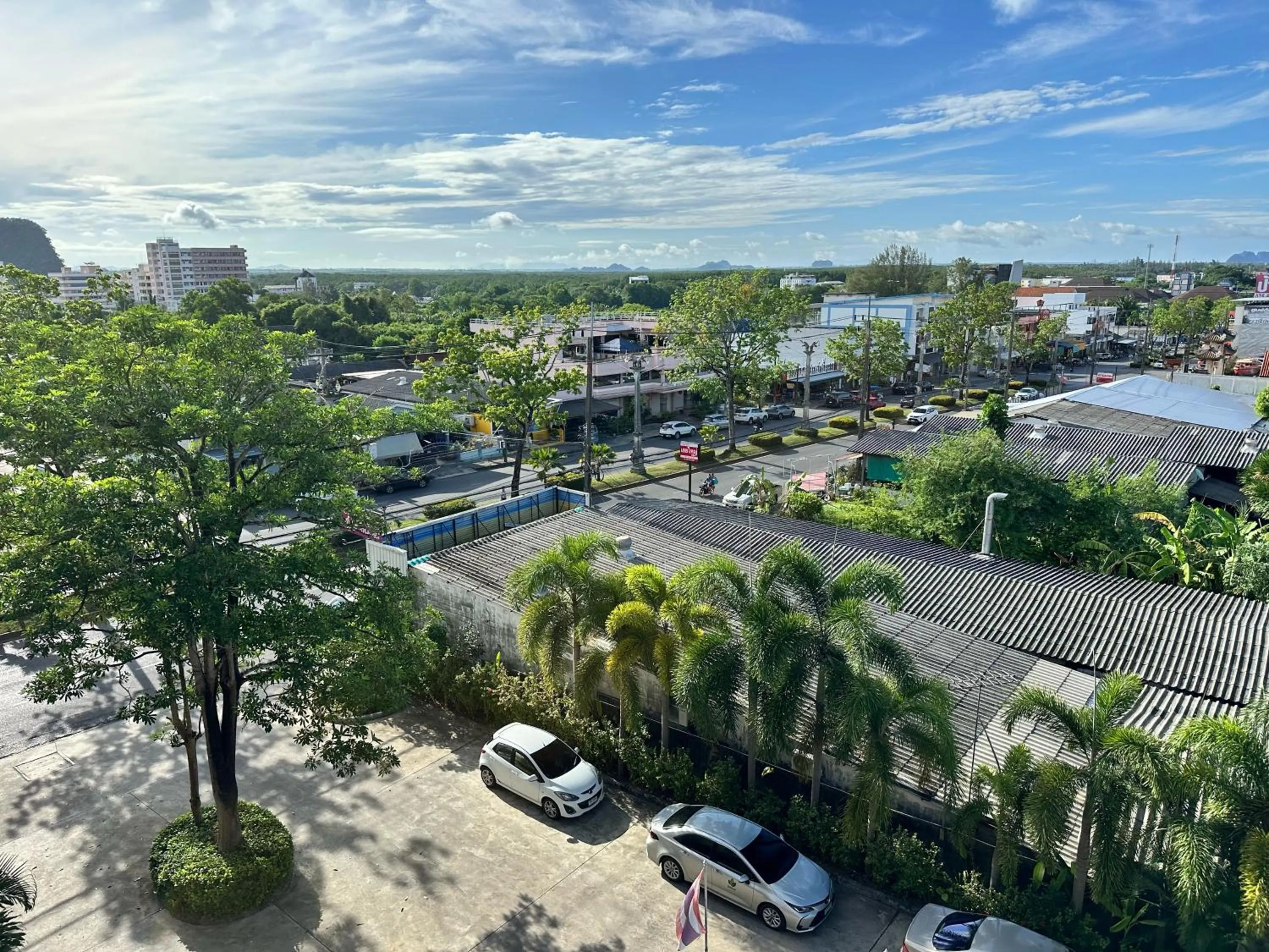 Bird's eye view in The Pineapple Hotel