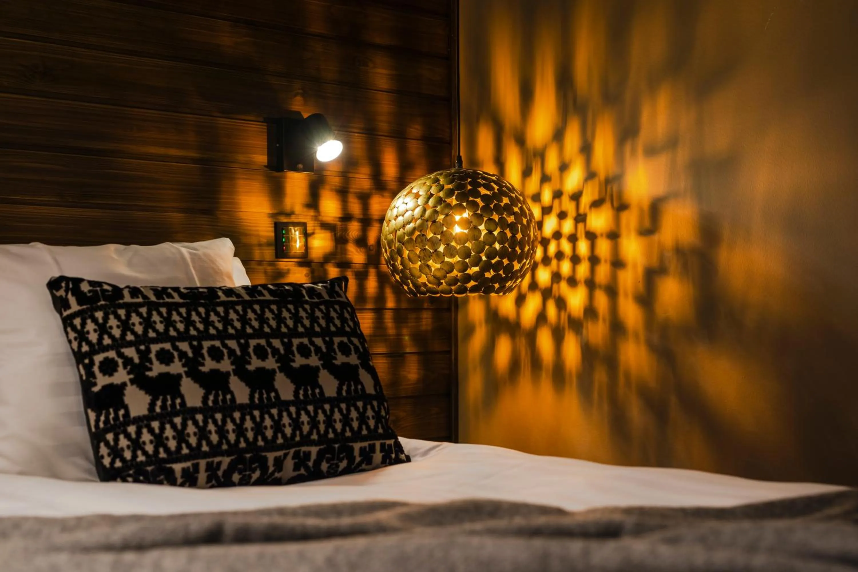 Bed in Lapland Hotels Sky Ounasvaara