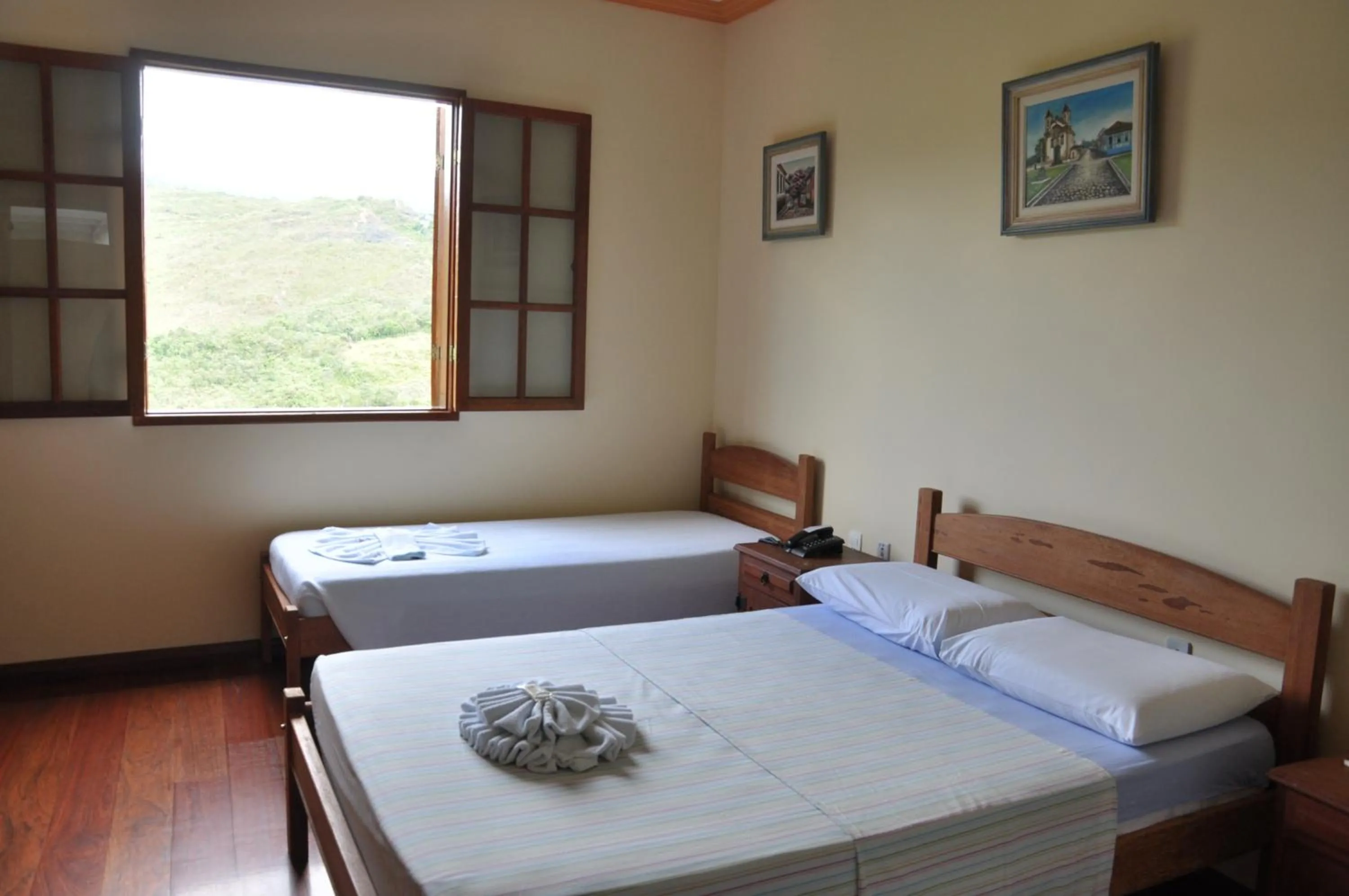 Bed in Pousada Rainha dos Anjos
