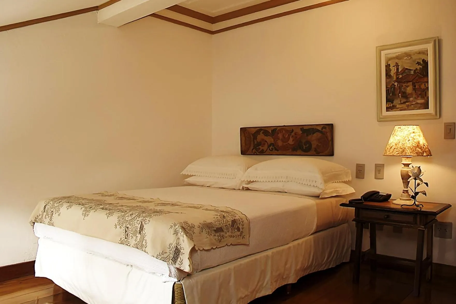 Decorative detail, Bed in Pousada do Douro