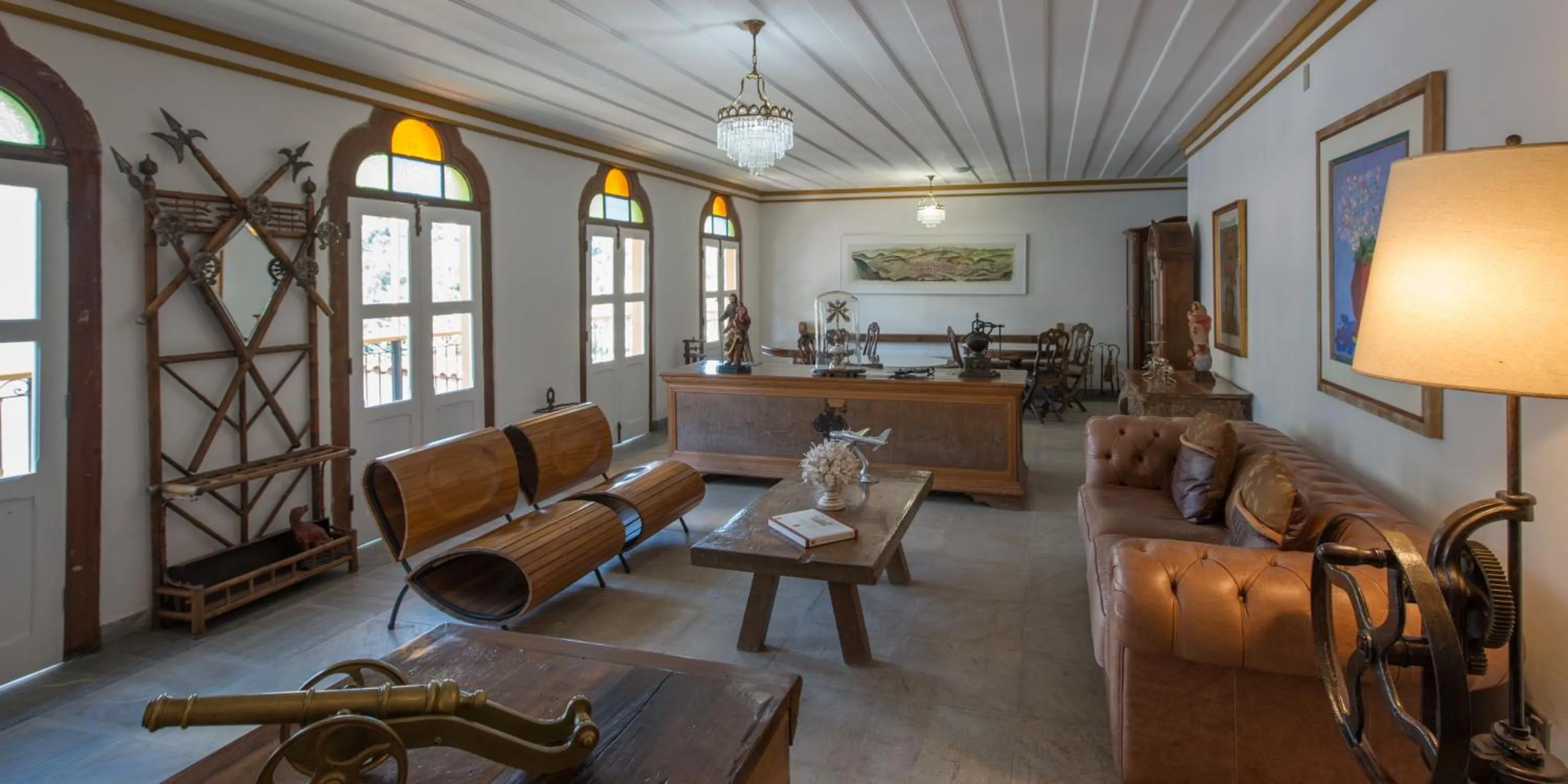 Lobby or reception in Pousada do Douro