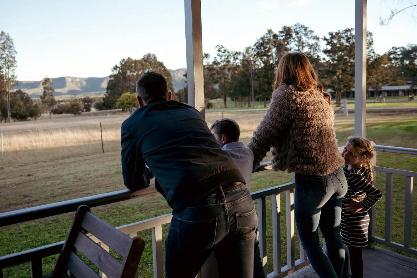 Family in Hunter Valley Resort, Hunter Farm Adventure Centre & 4 Pines at the Farm