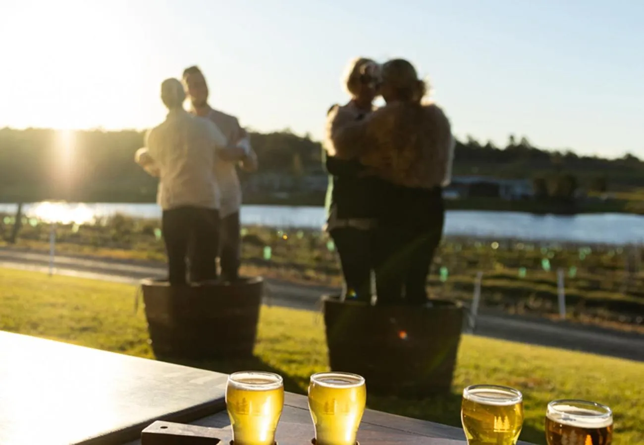 Sunset in Hunter Valley Resort, Hunter Farm Adventure Centre & 4 Pines at the Farm