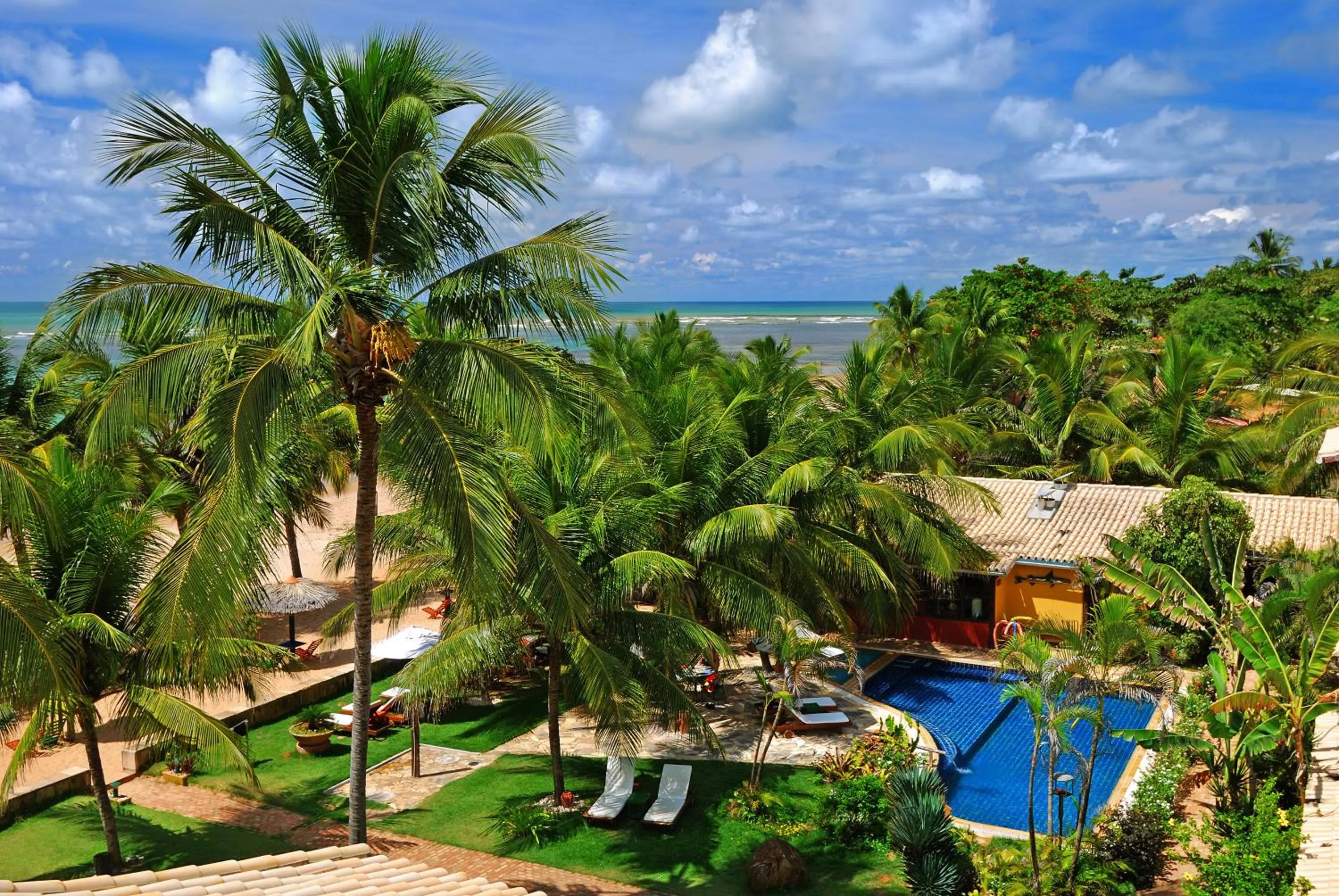 Bird's eye view in Pousada Jambo