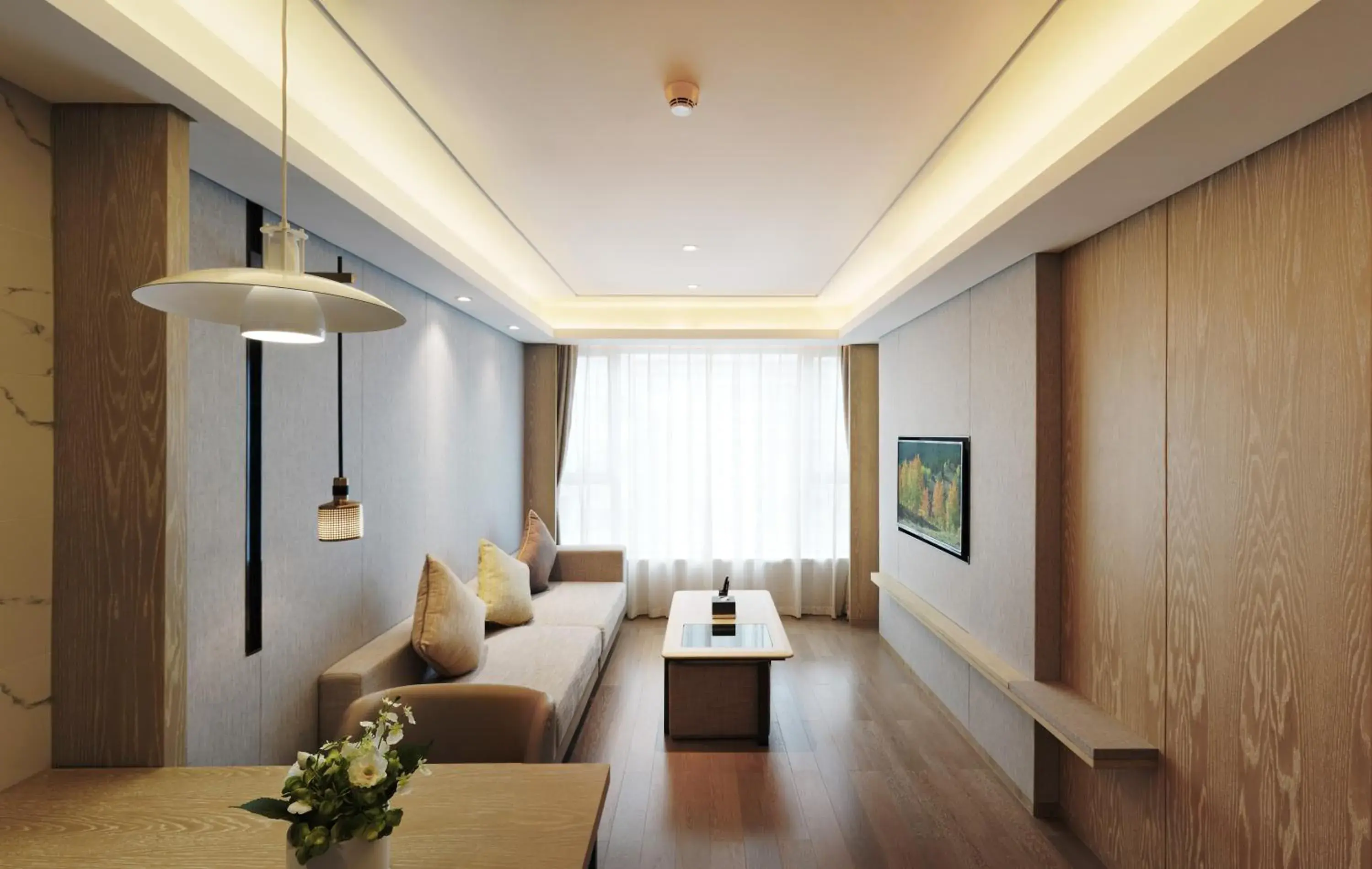 Living room in Shenzhen FY Hotel Living room in Shenzhen FY Hotel
