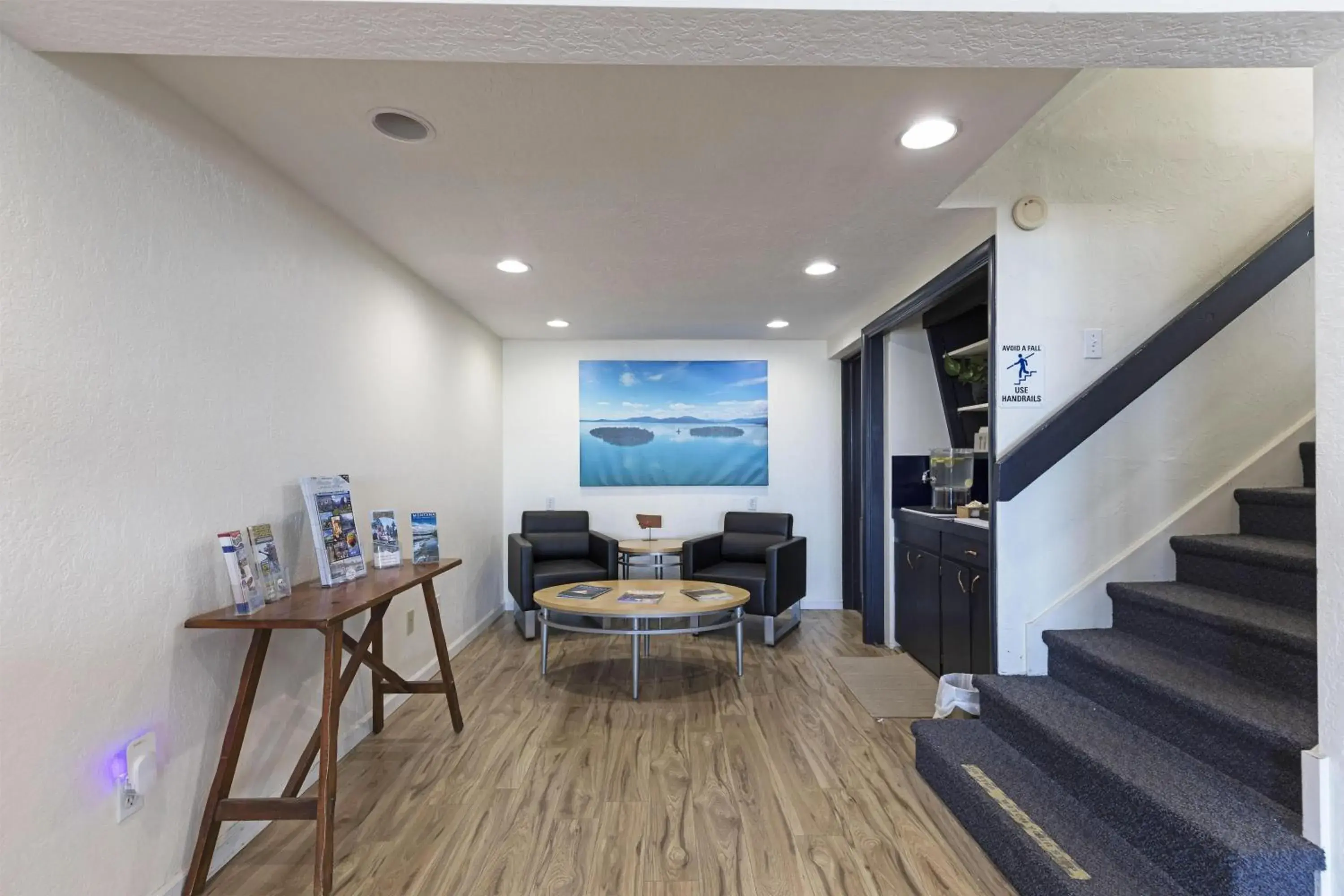 Lobby or reception in Americas Best Value Inn Polson Lobby or reception in Americas Best Value Inn Polson