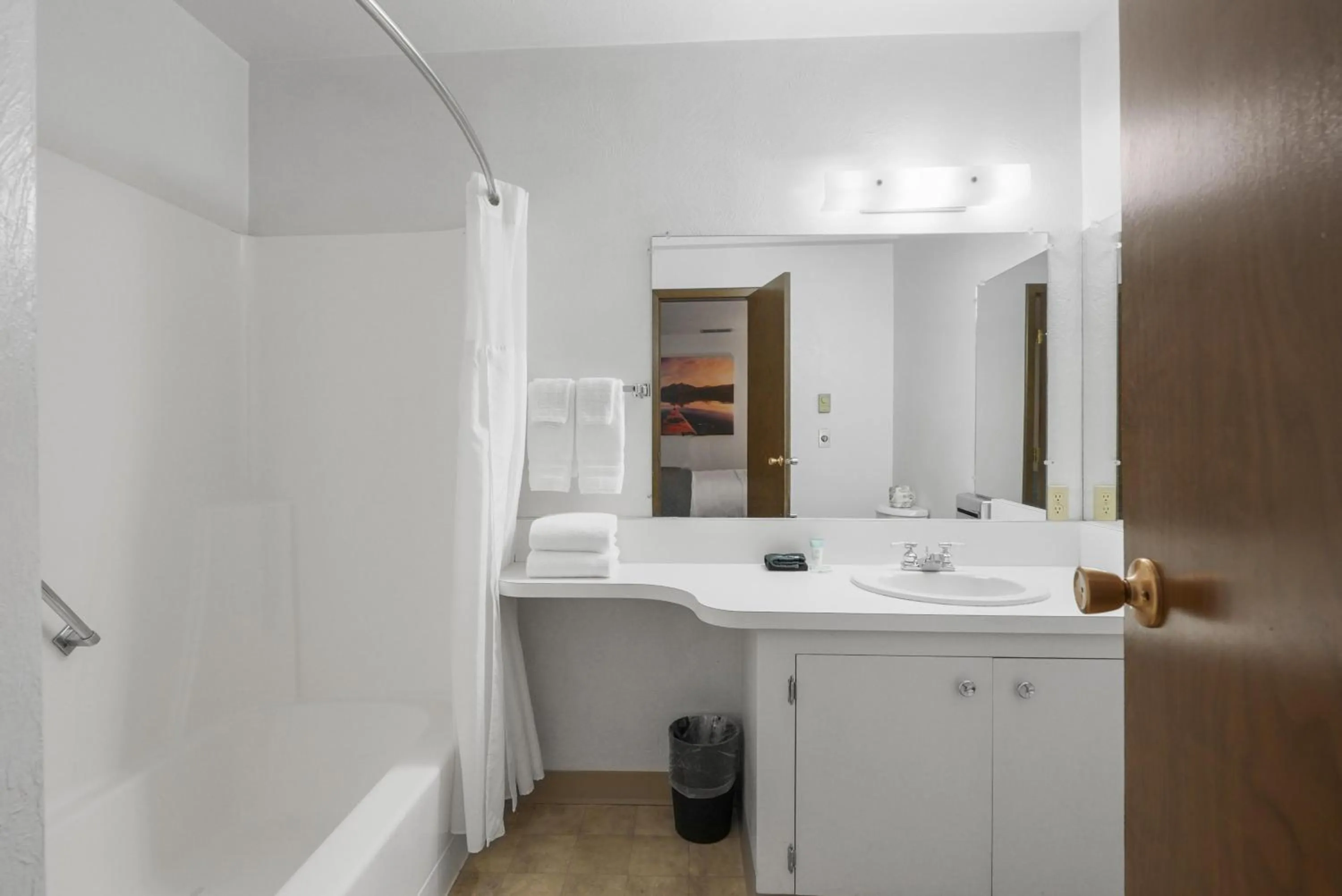 Bathroom in Americas Best Value Inn Polson