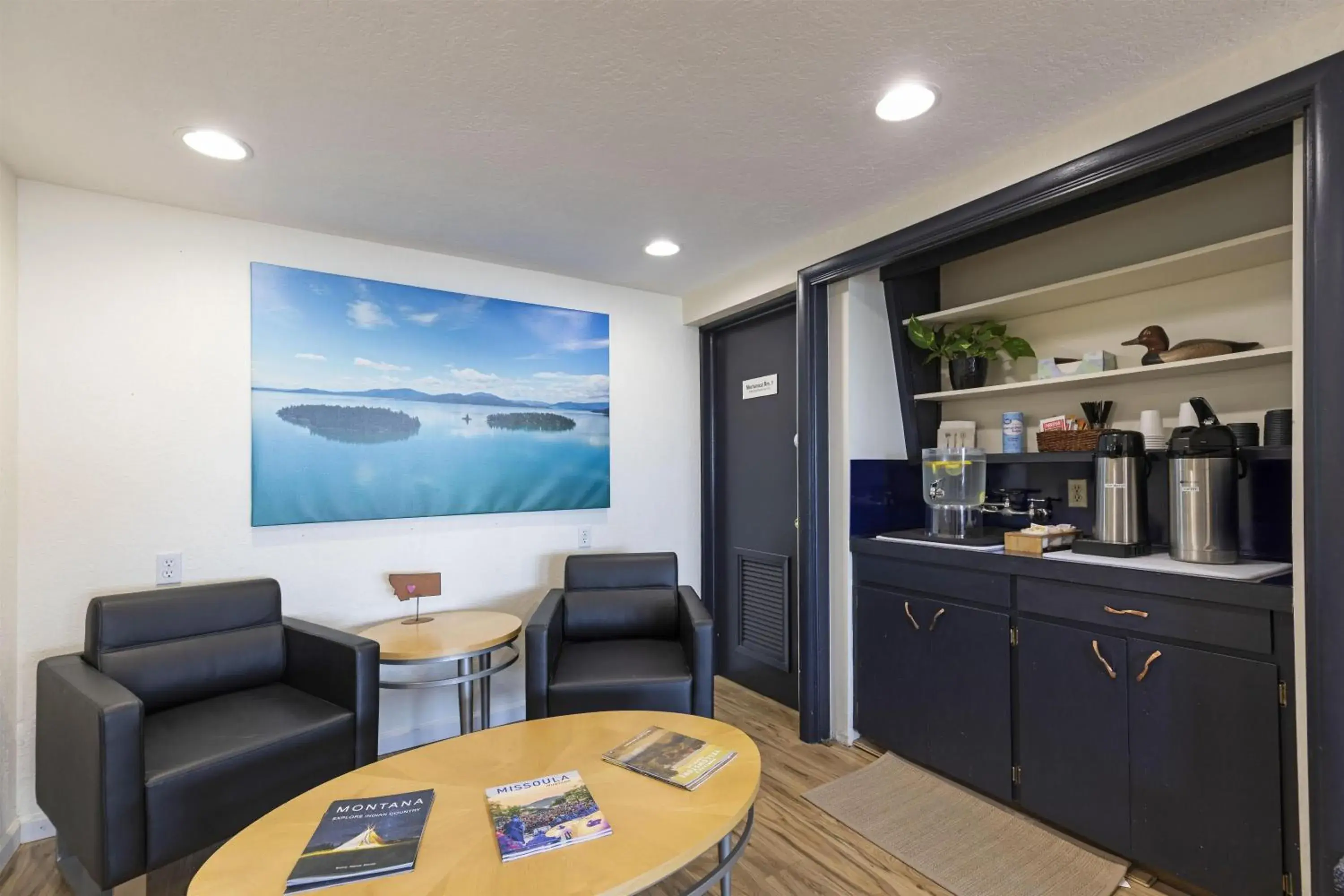 Lobby or reception in Americas Best Value Inn Polson Lobby or reception in Americas Best Value Inn Polson