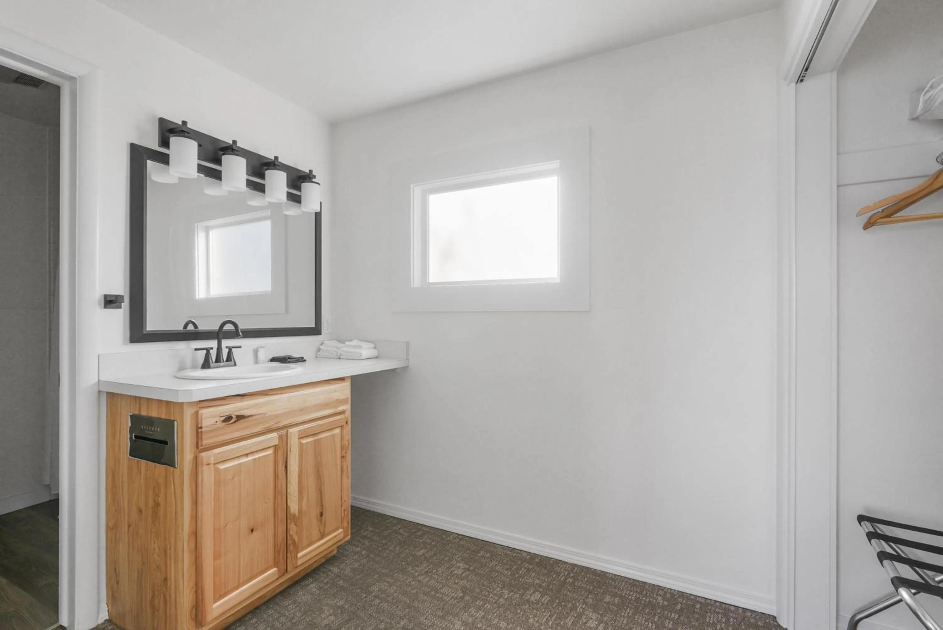 Bathroom in Americas Best Value Inn Polson