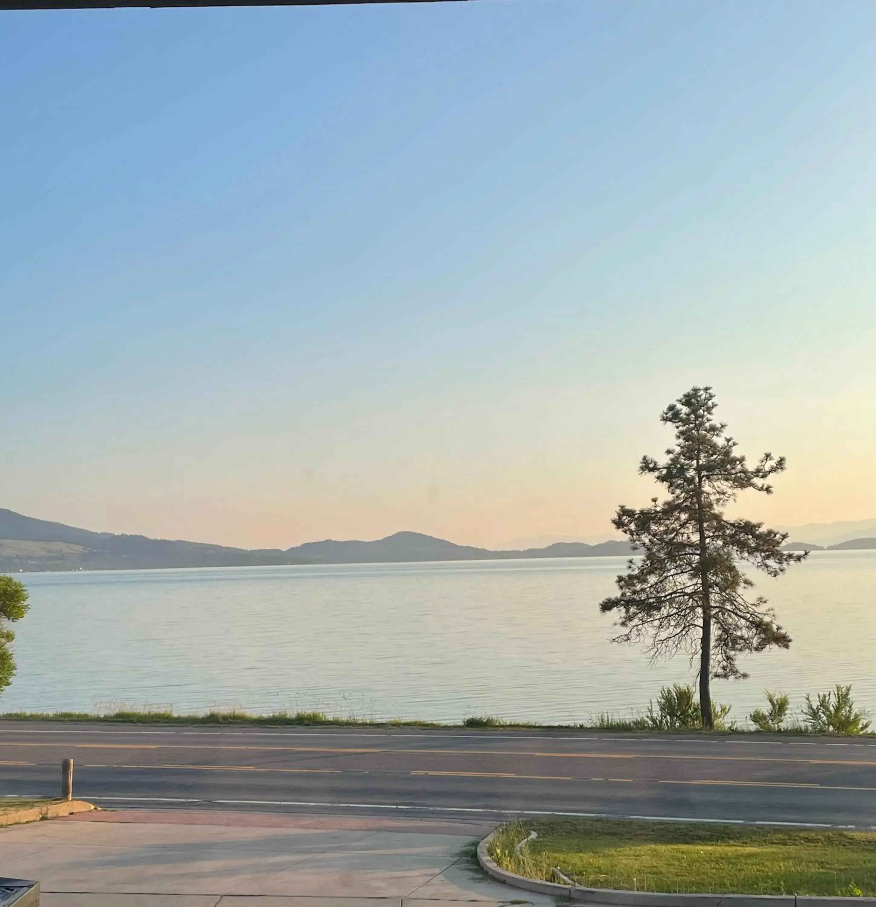 View (from property/room) in Americas Best Value Inn Polson View (from property/room) in Americas Best Value Inn Polson