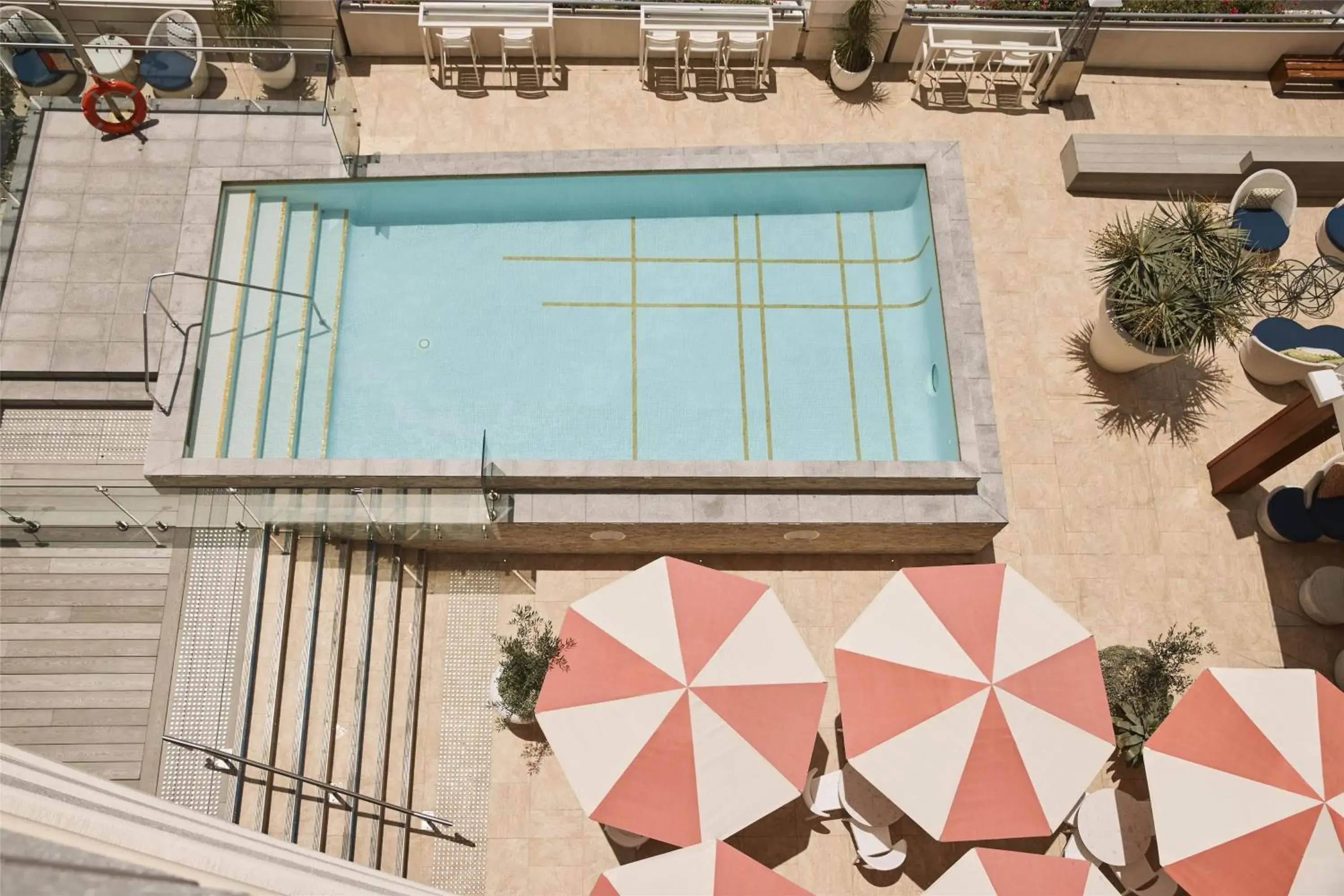 Pool view in Rydges South Bank Brisbane Pool view in Rydges South Bank Brisbane