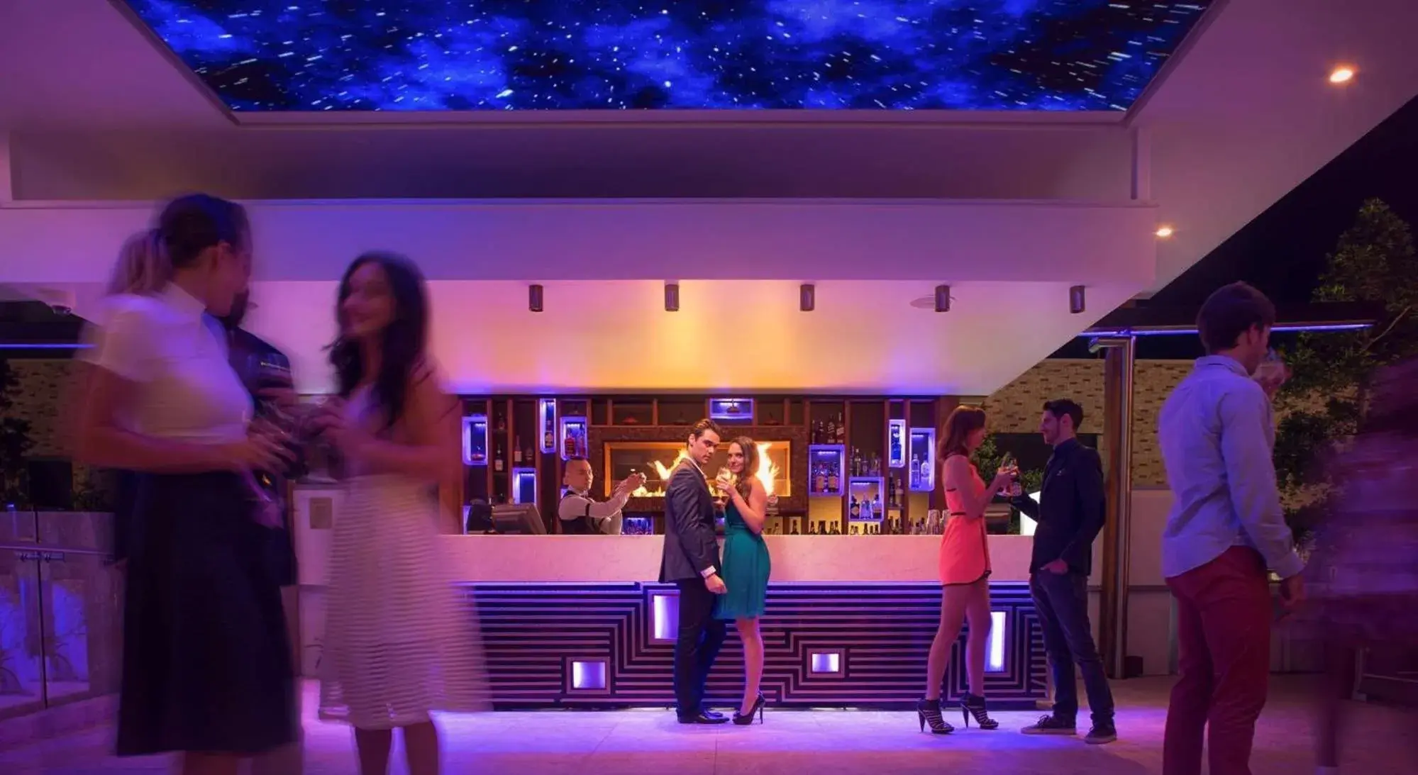 Lounge or bar in Rydges South Bank Brisbane Lounge or bar in Rydges South Bank Brisbane