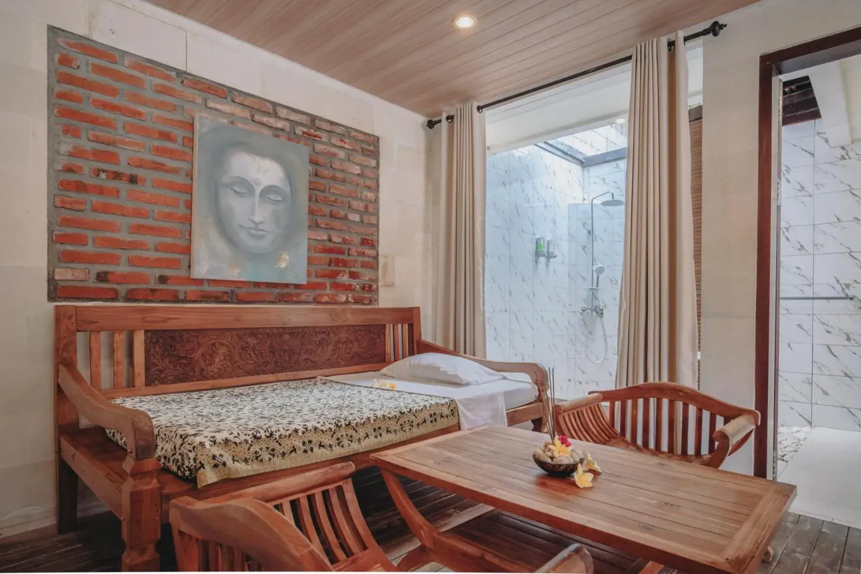 Bed in Frangipani Beach Hotel Bed in Frangipani Beach Hotel