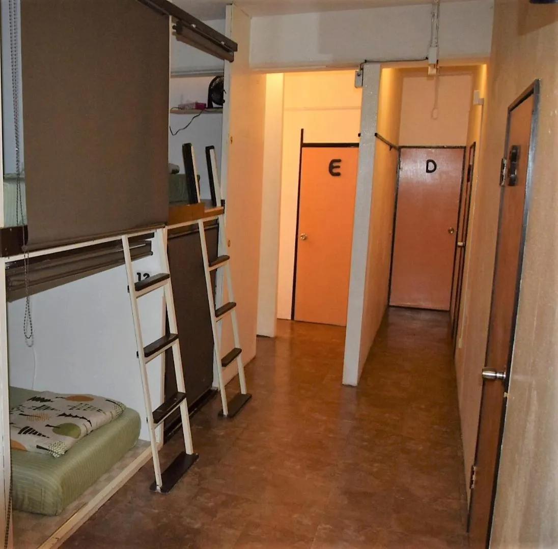 Bed in Kumoji-so Hostel