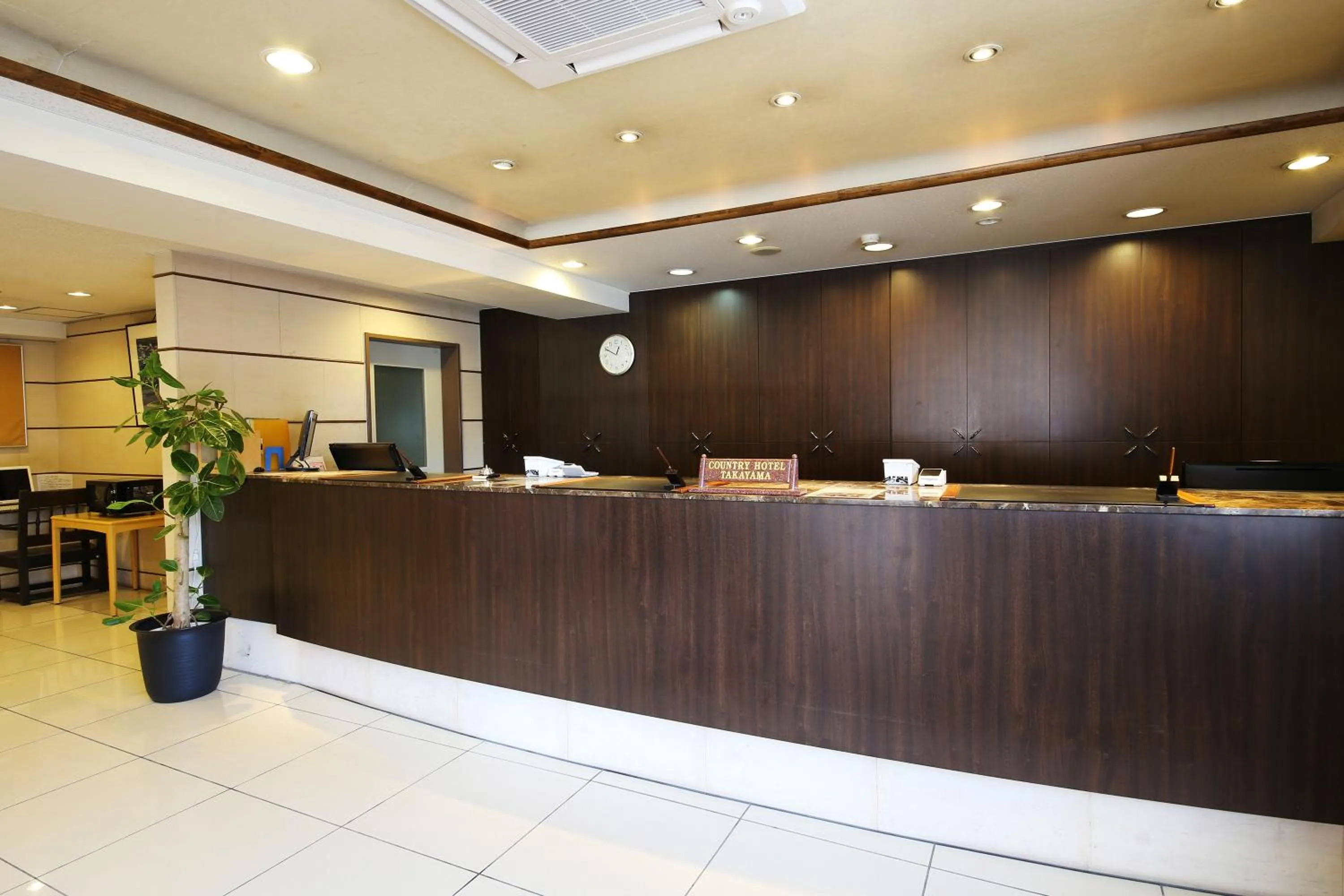 Lobby or reception in Country Hotel Takayama