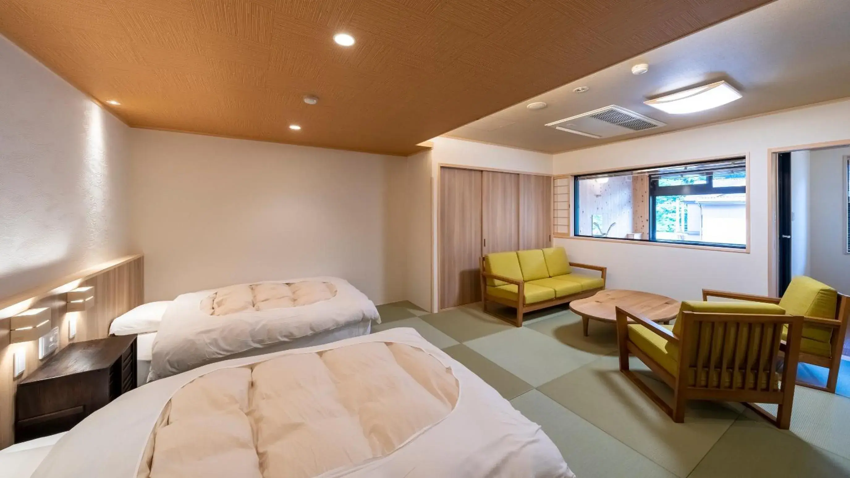 Renewal Japanese-Style Twin Room with Private Hot Spring Bath - single occupancy in Nakamatsuya Ryokan Renewal Japanese-Style Twin Room with Private Hot Spring Bath - single occupancy in Nakamatsuya Ryokan