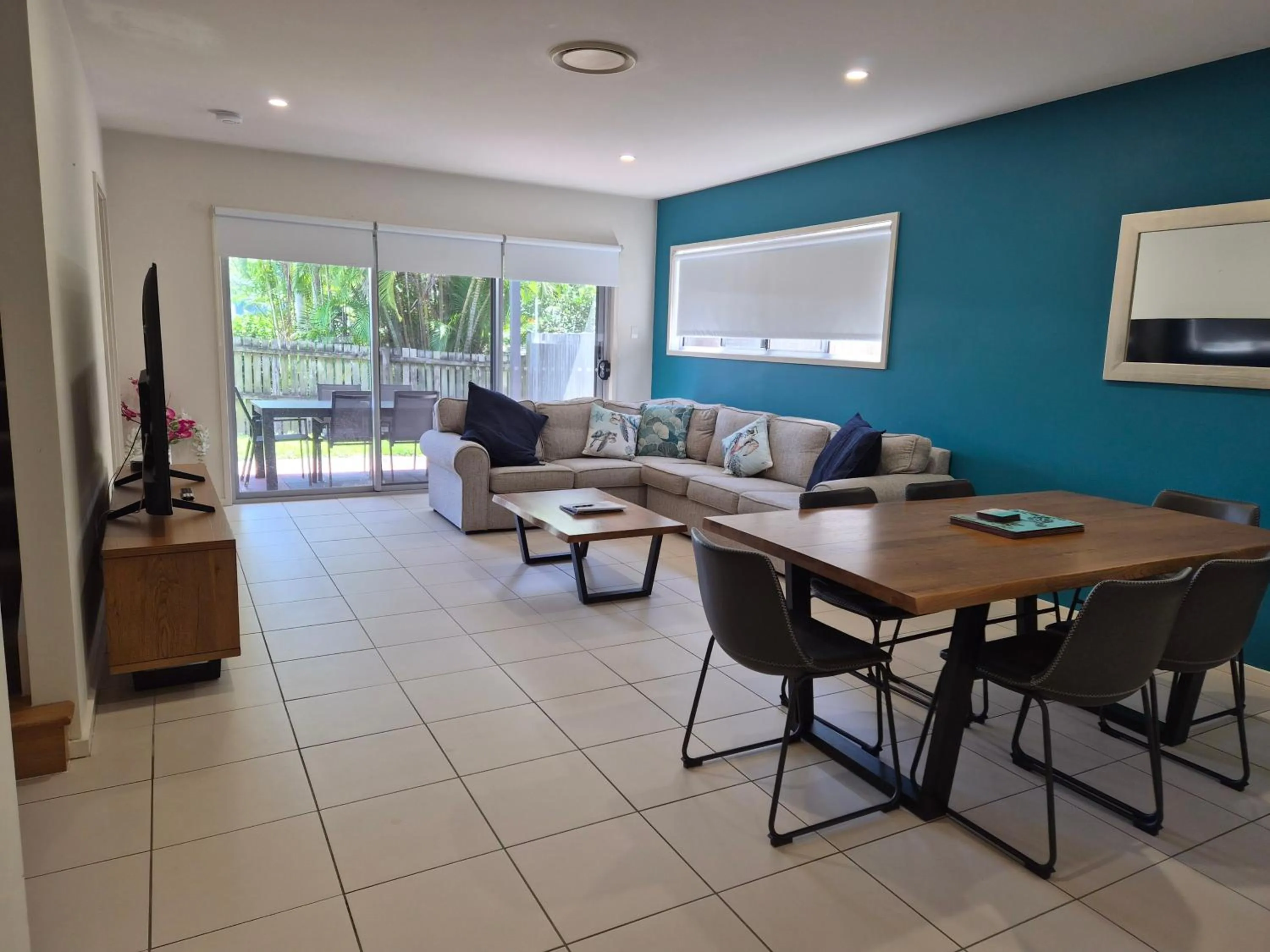 Living room in Quarterdecks Retreat