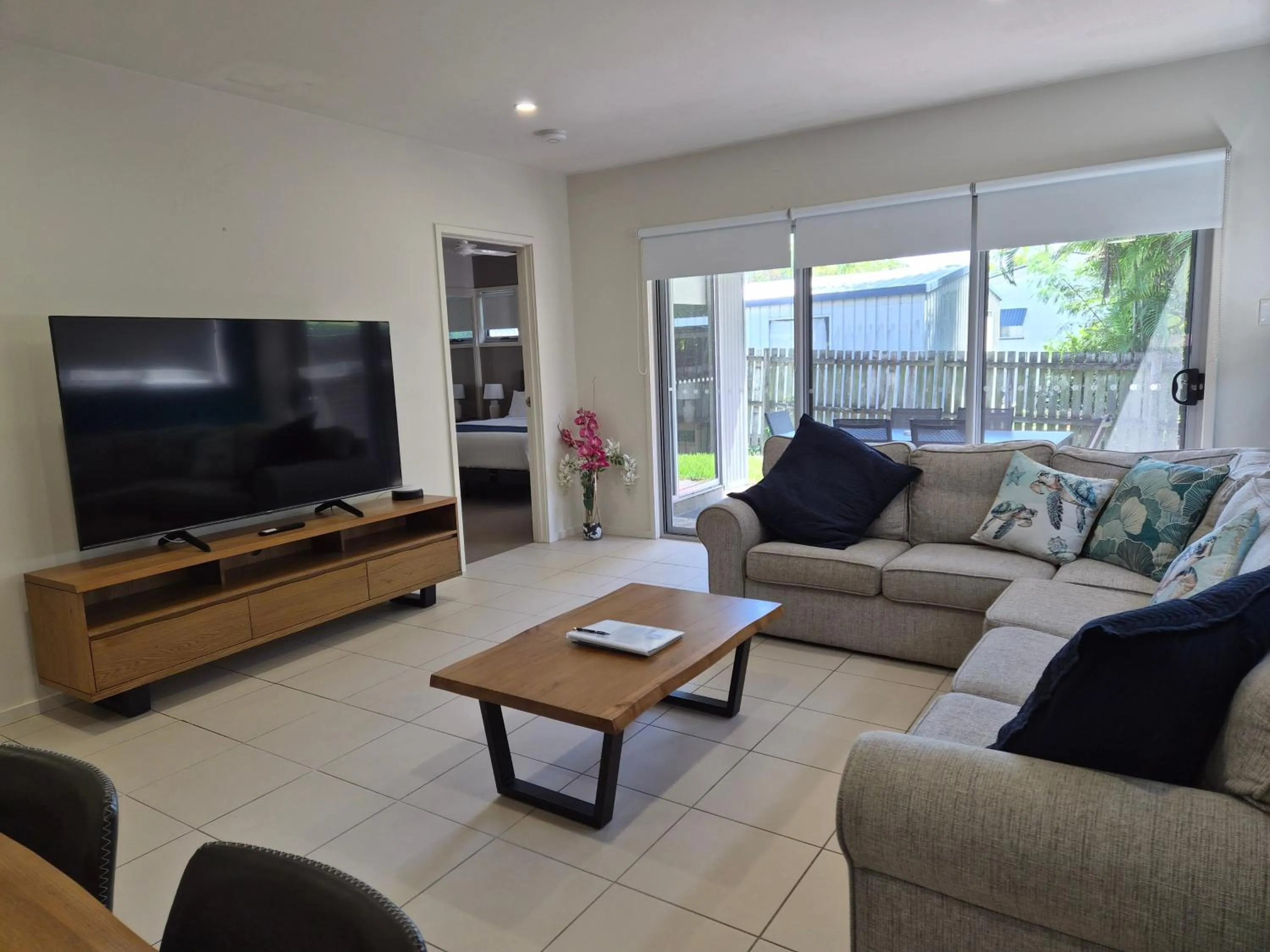 Living room in Quarterdecks Retreat