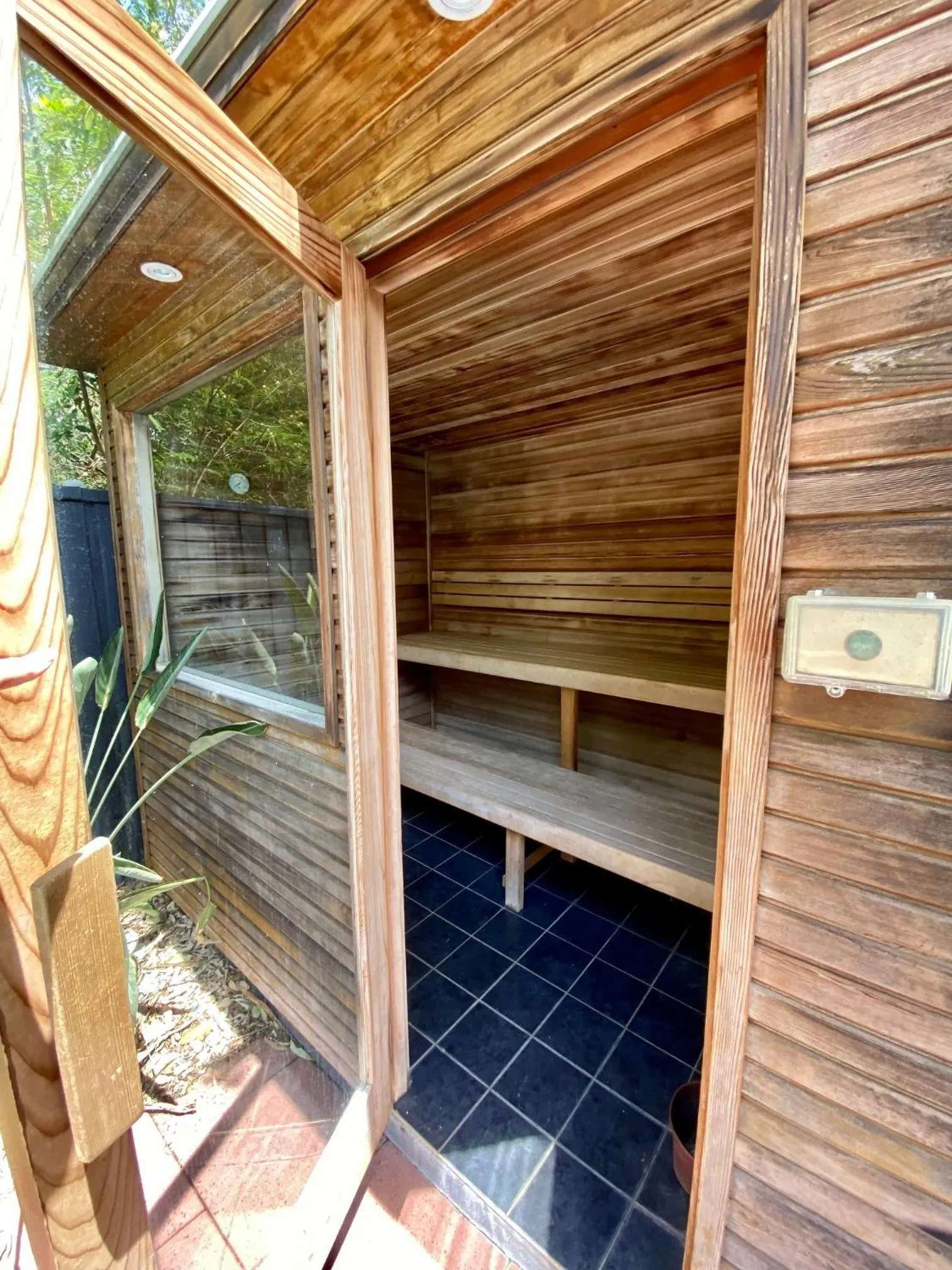 Sauna in Quarterdecks Retreat