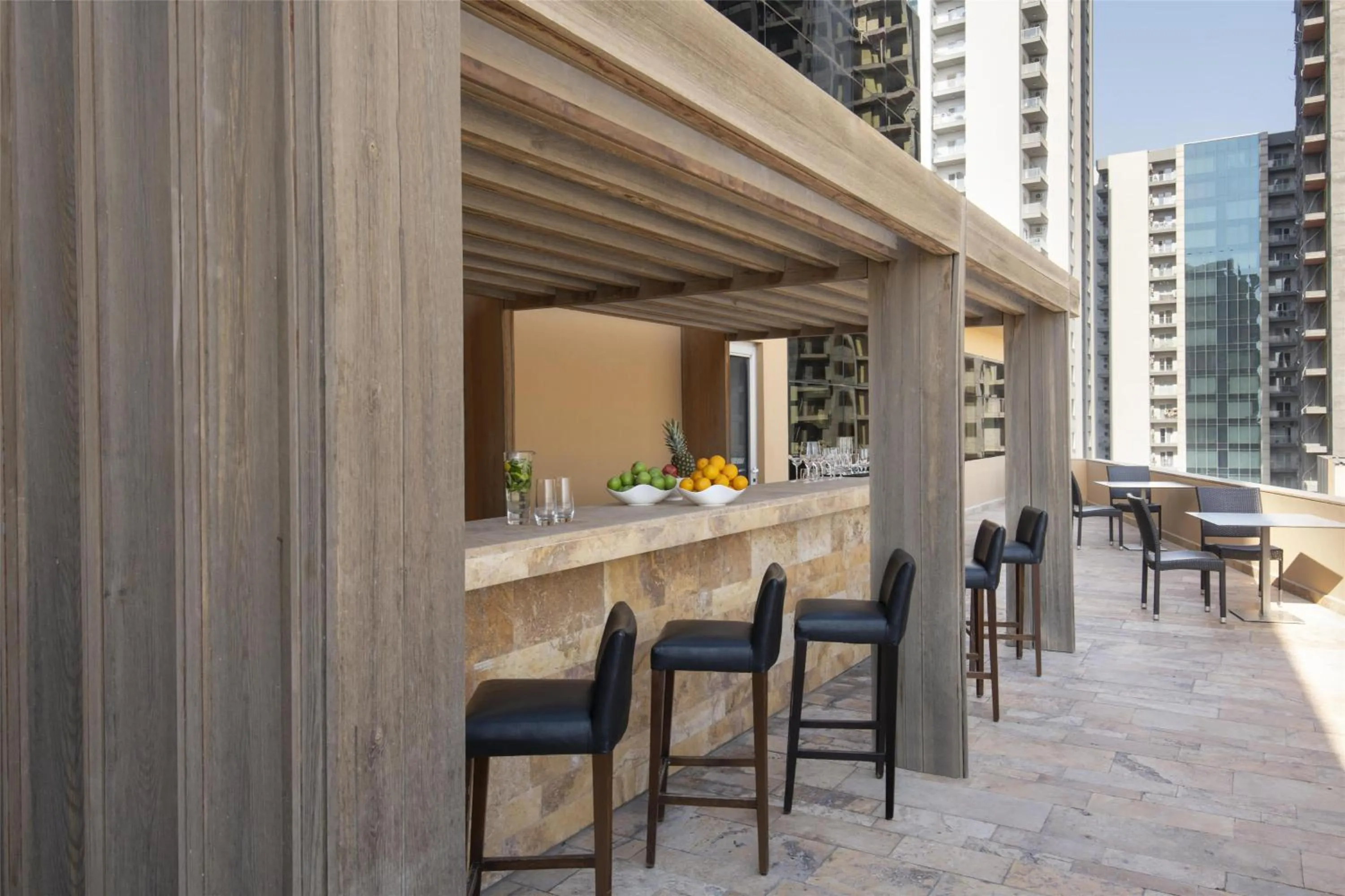 On site in Bristoria Hotel Erbil