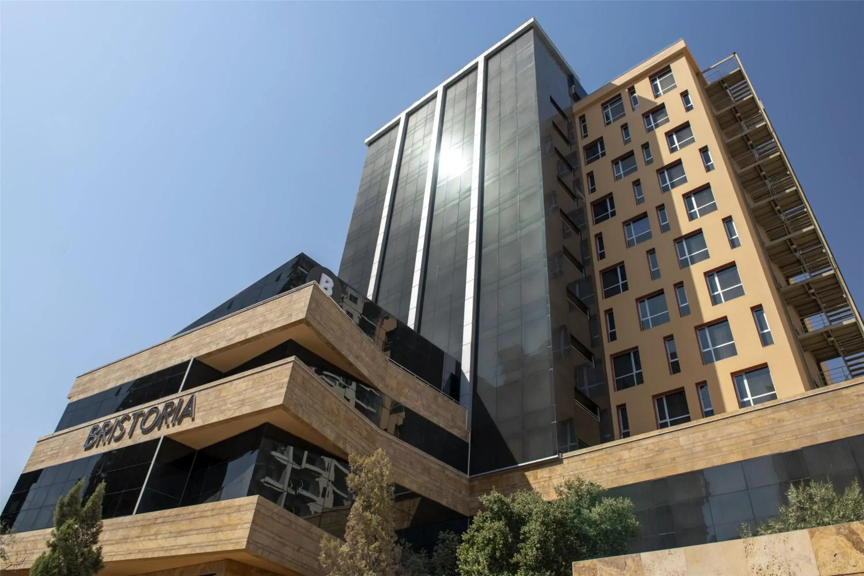 Property building in Bristoria Hotel Erbil Property building in Bristoria Hotel Erbil