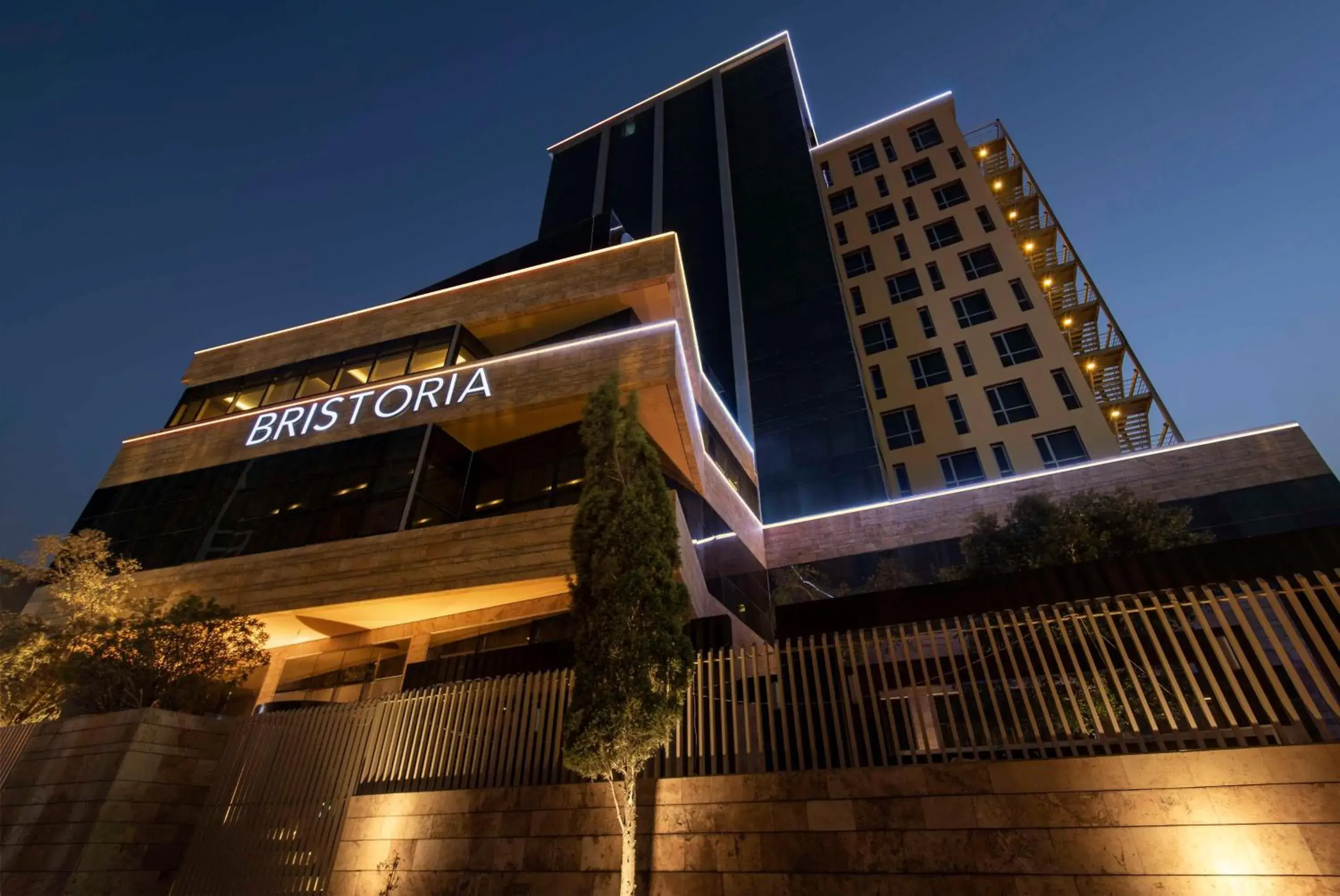 Property building in Bristoria Hotel Erbil Property building in Bristoria Hotel Erbil