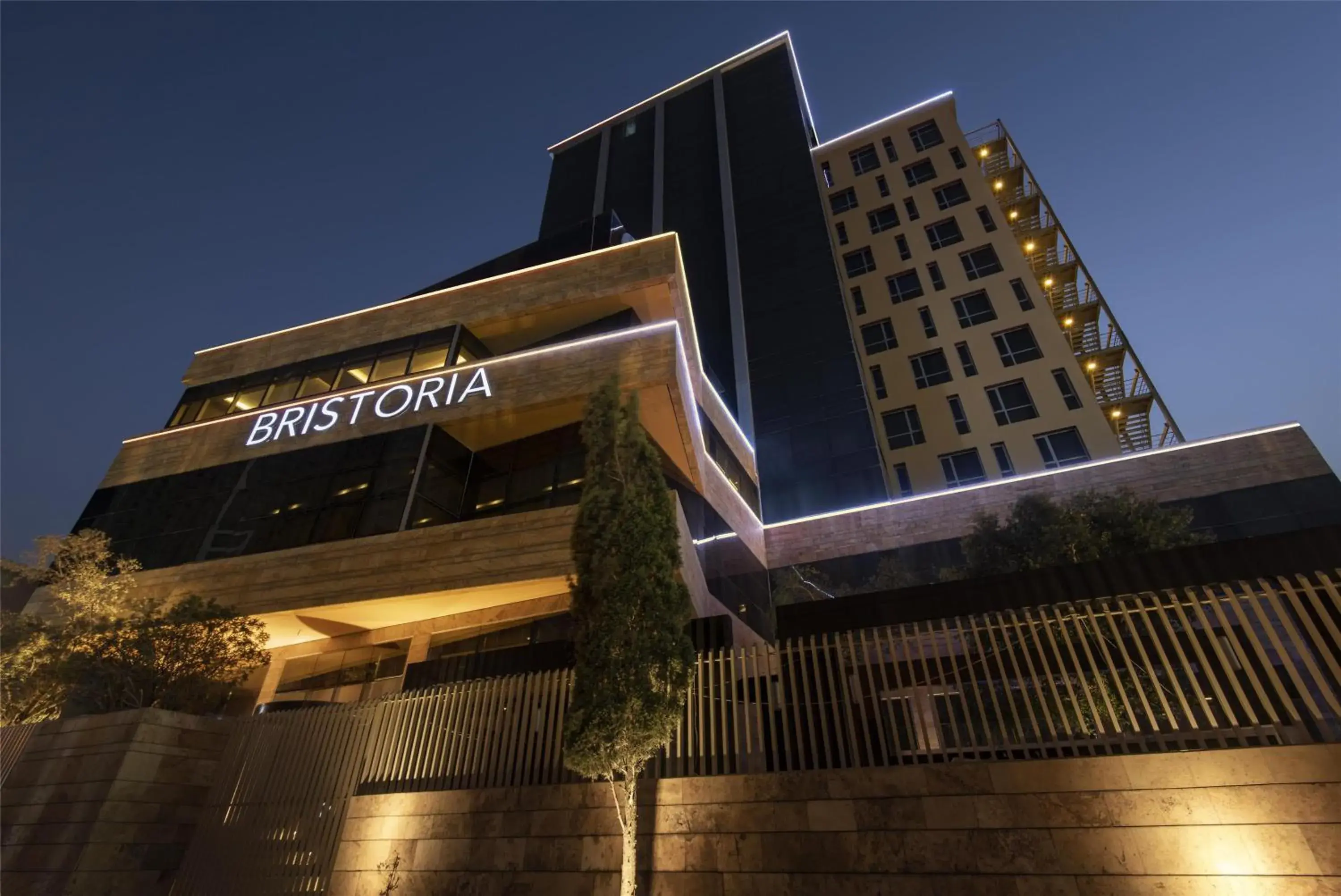 Property building in Bristoria Hotel Erbil Property building in Bristoria Hotel Erbil