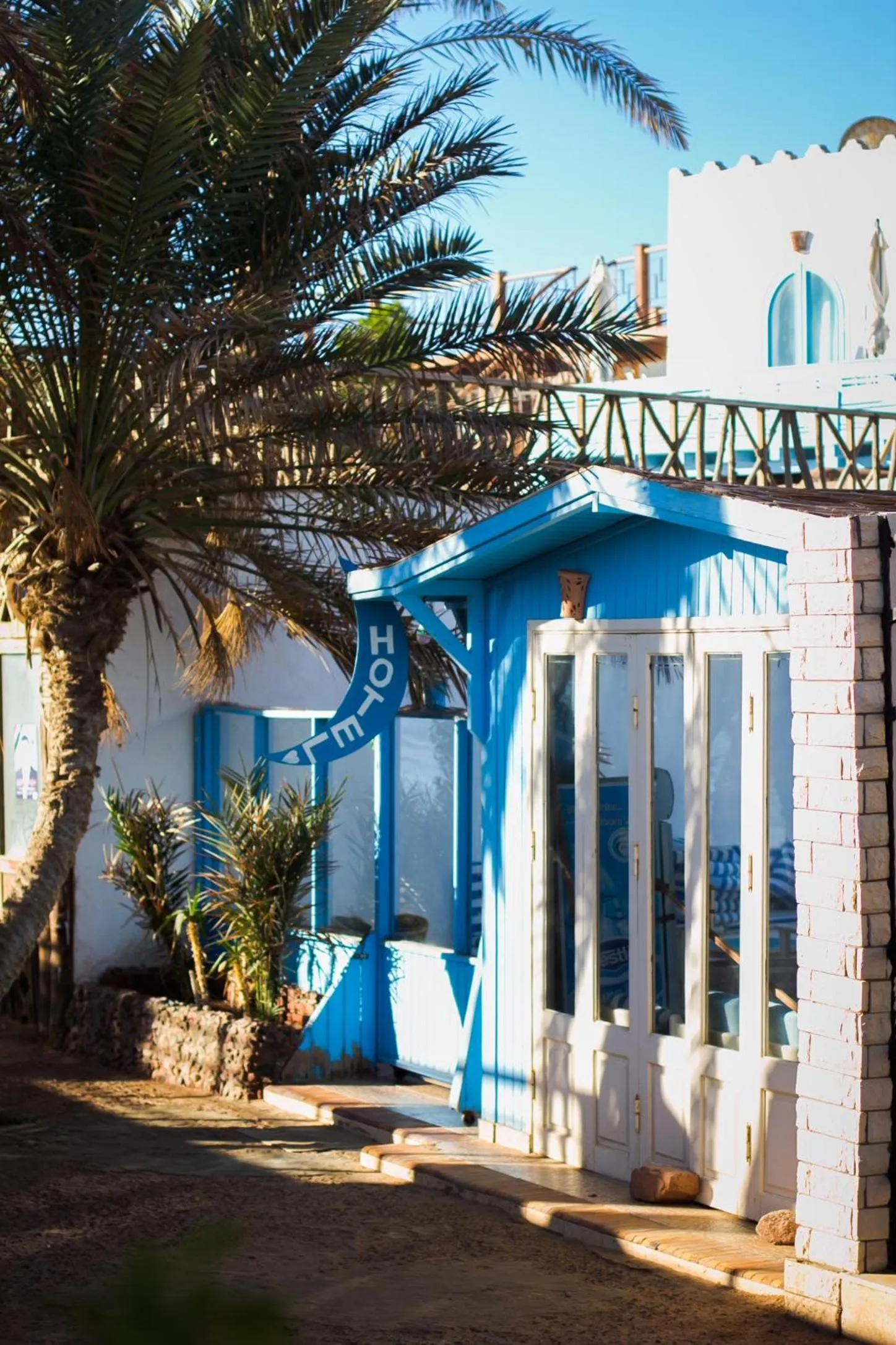 Facade/entrance in El Primo Hotel Dahab