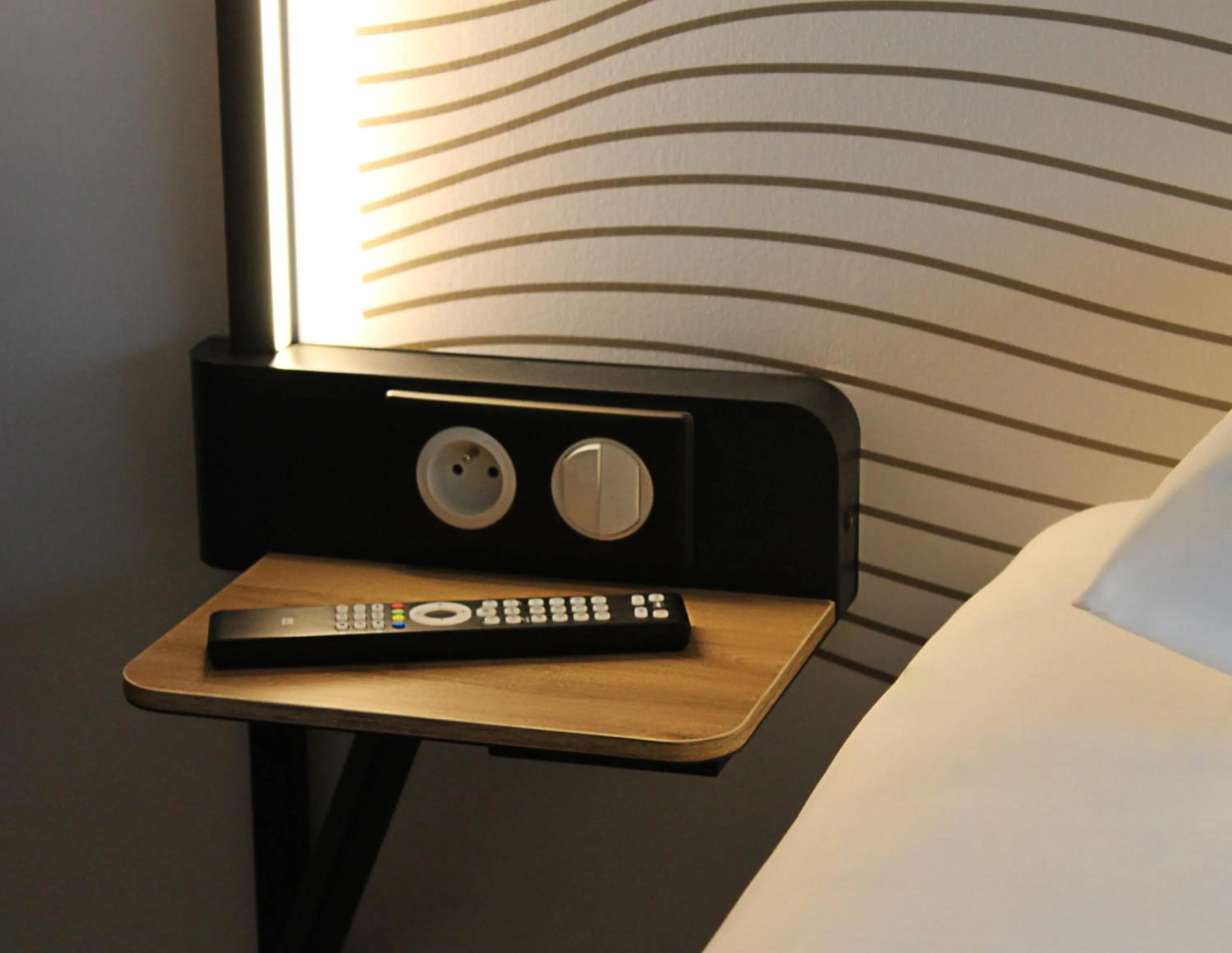 Decorative detail in B&B HOTEL Paris Gennevilliers Asnières