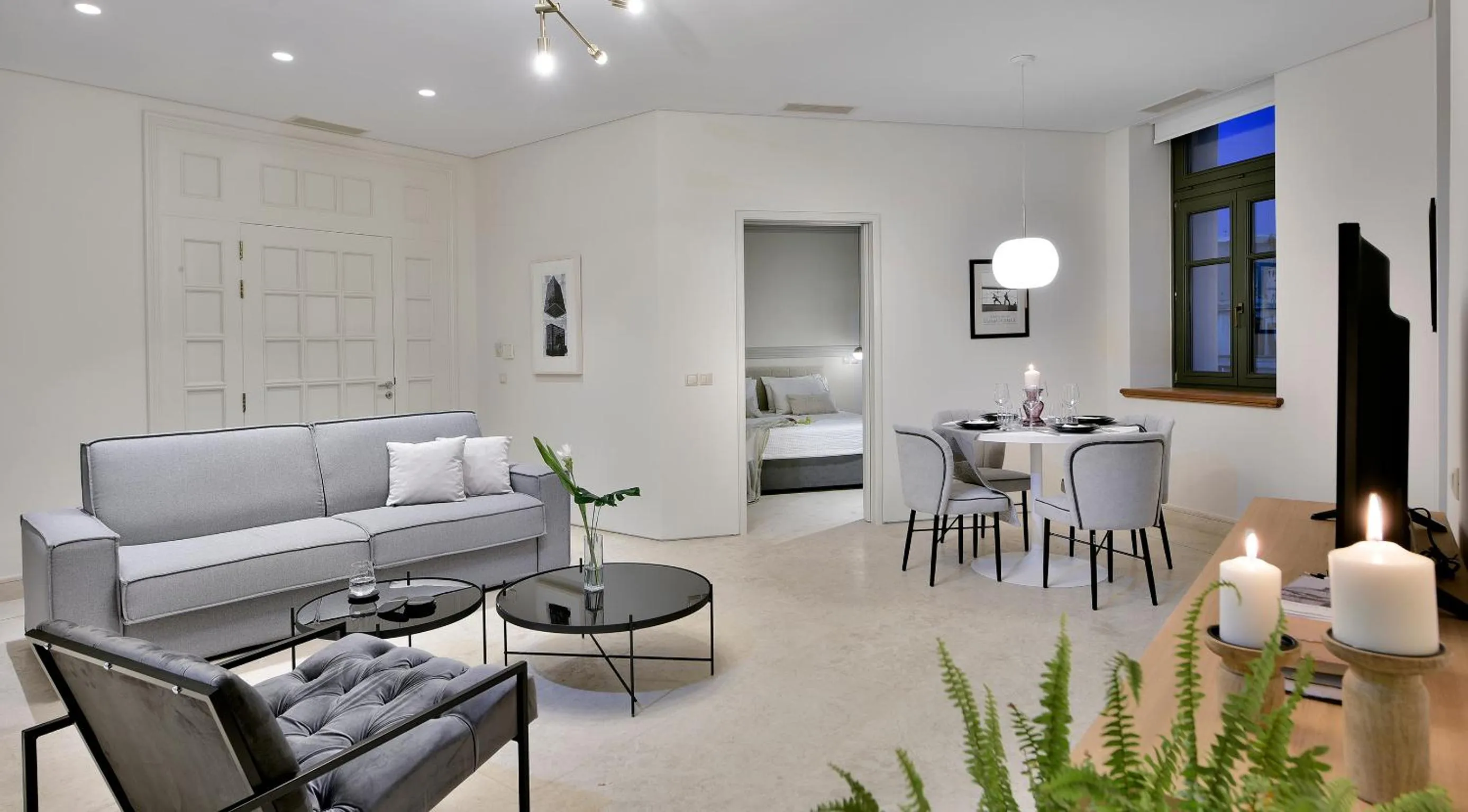 Living room in Thission Luxury Homes & SPA by K&K