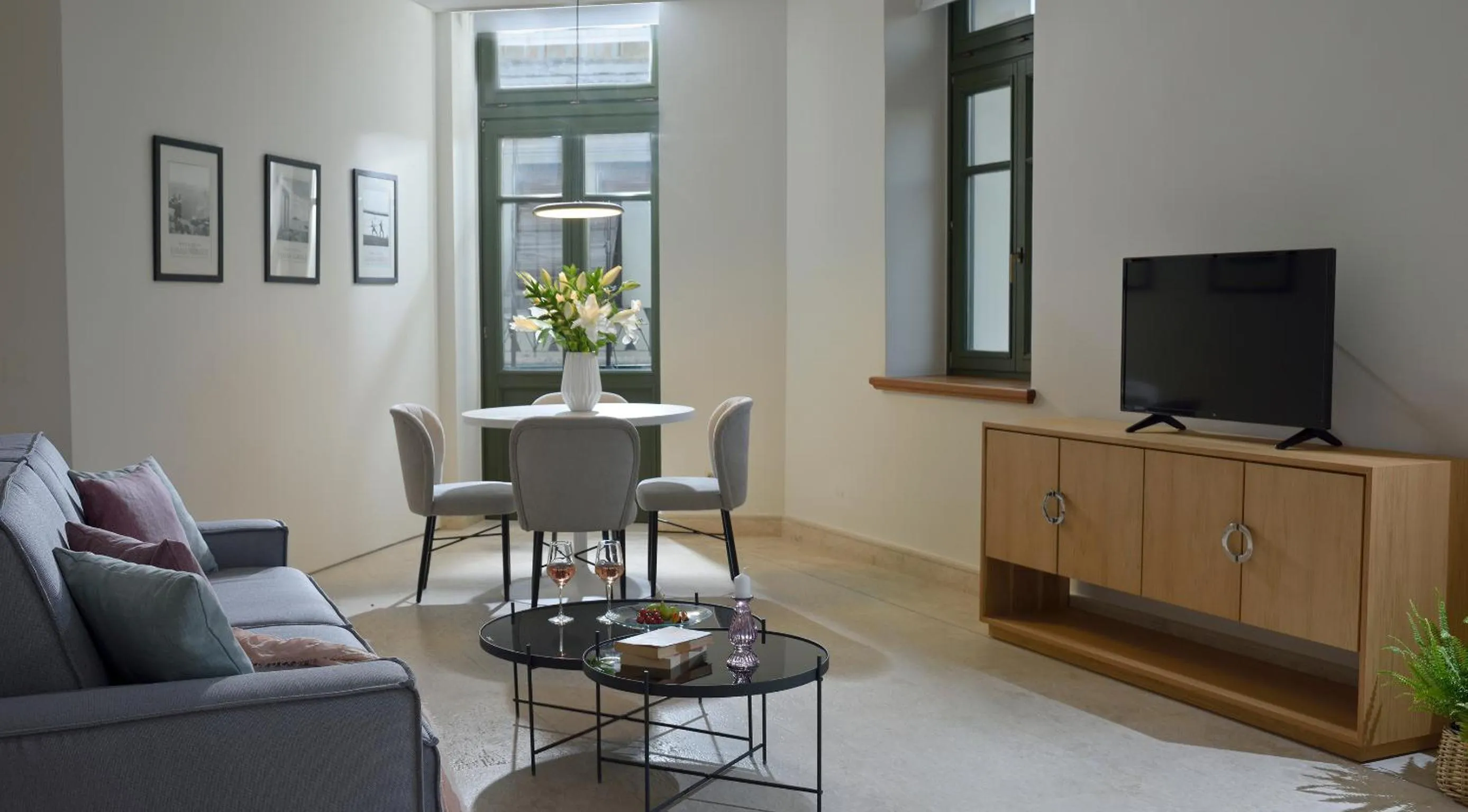 Living room in Thission Luxury Homes & SPA by K&K