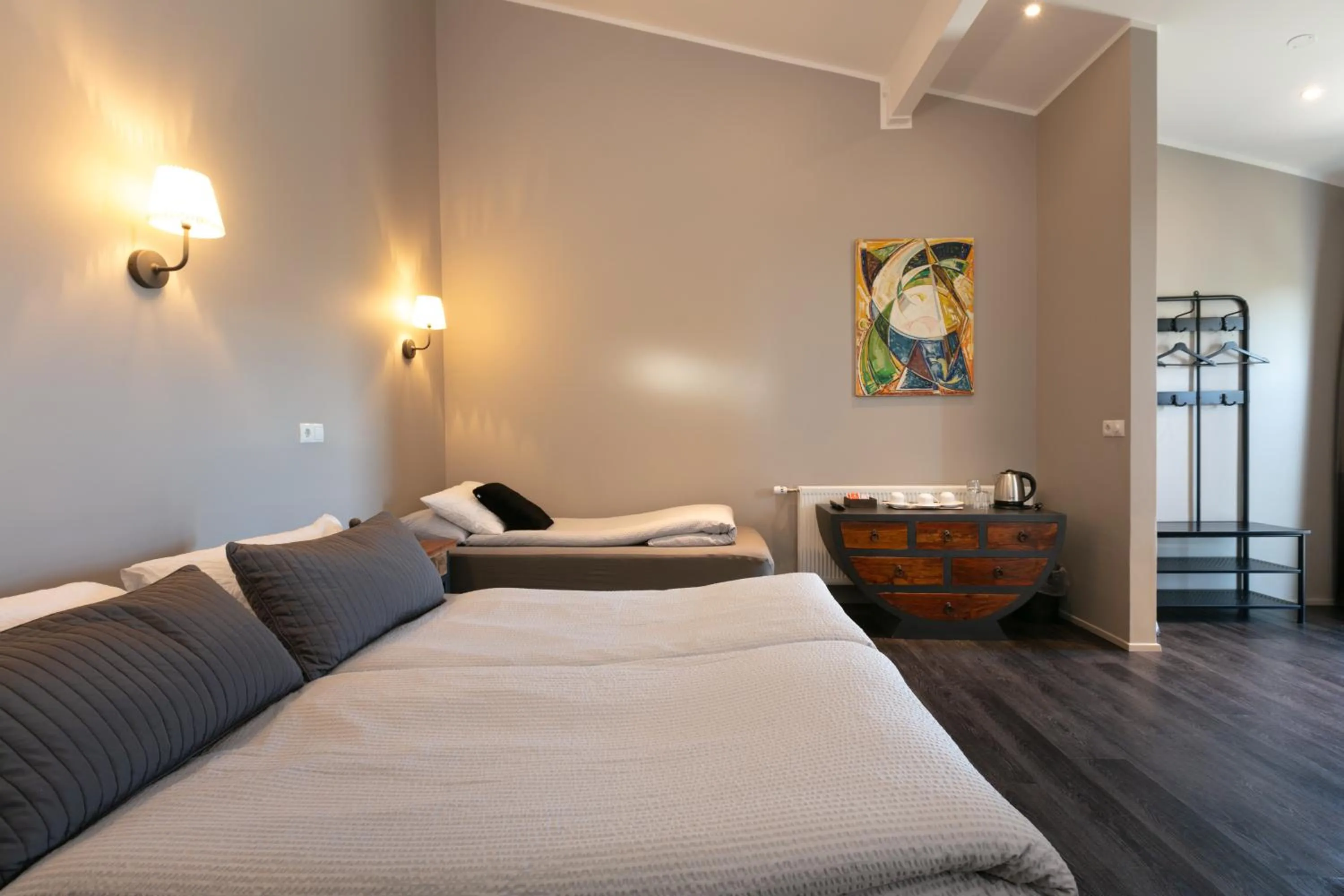 Bed in Karuna Guesthouse