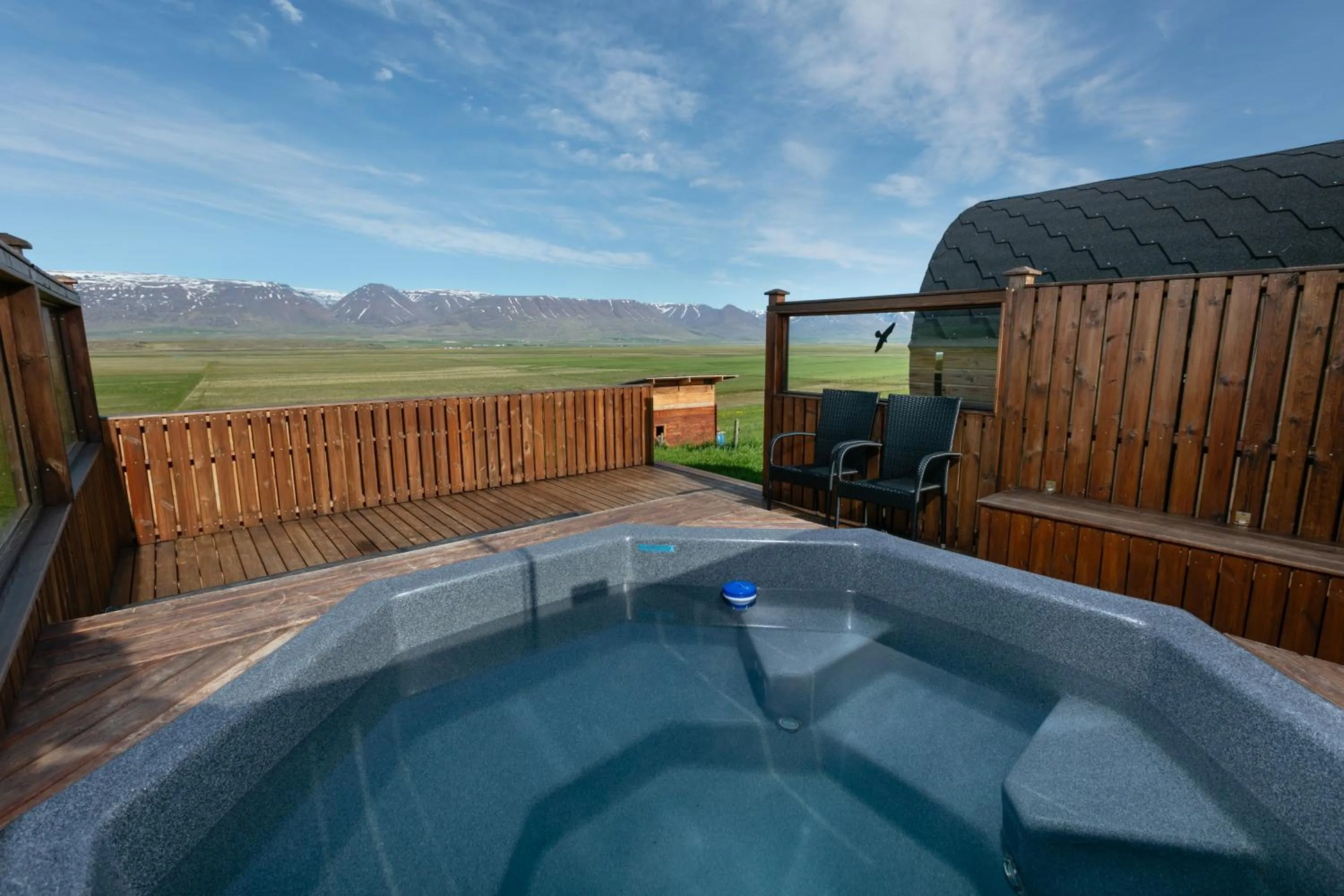 Hot Tub in Karuna Guesthouse