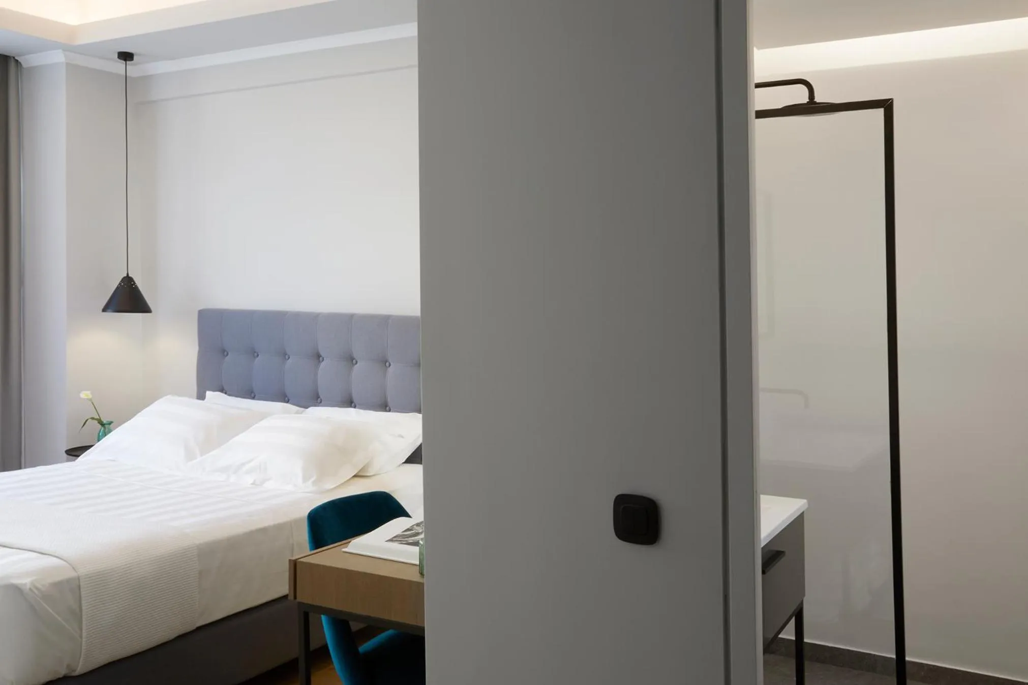 Bedroom, Bed in The Artist Athens