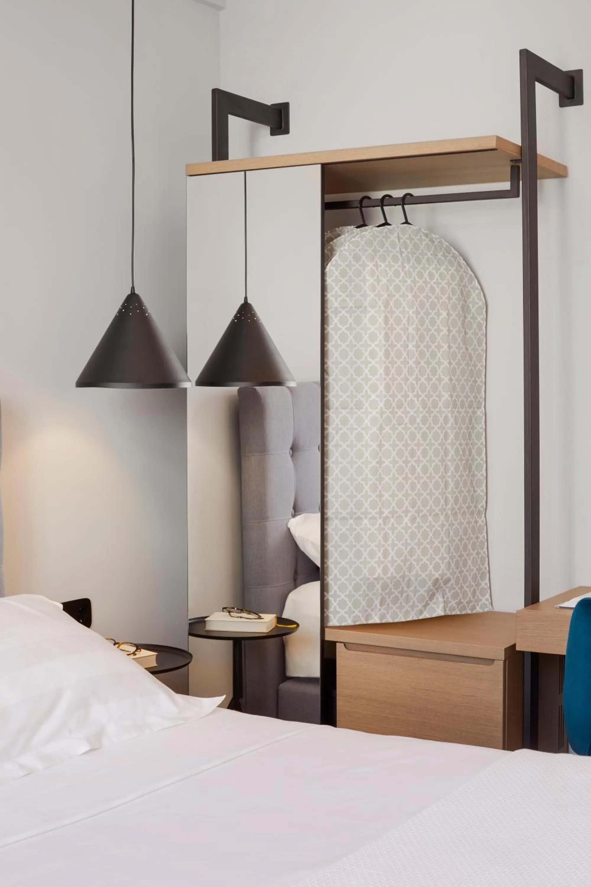 Bedroom, Bed in The Artist Athens