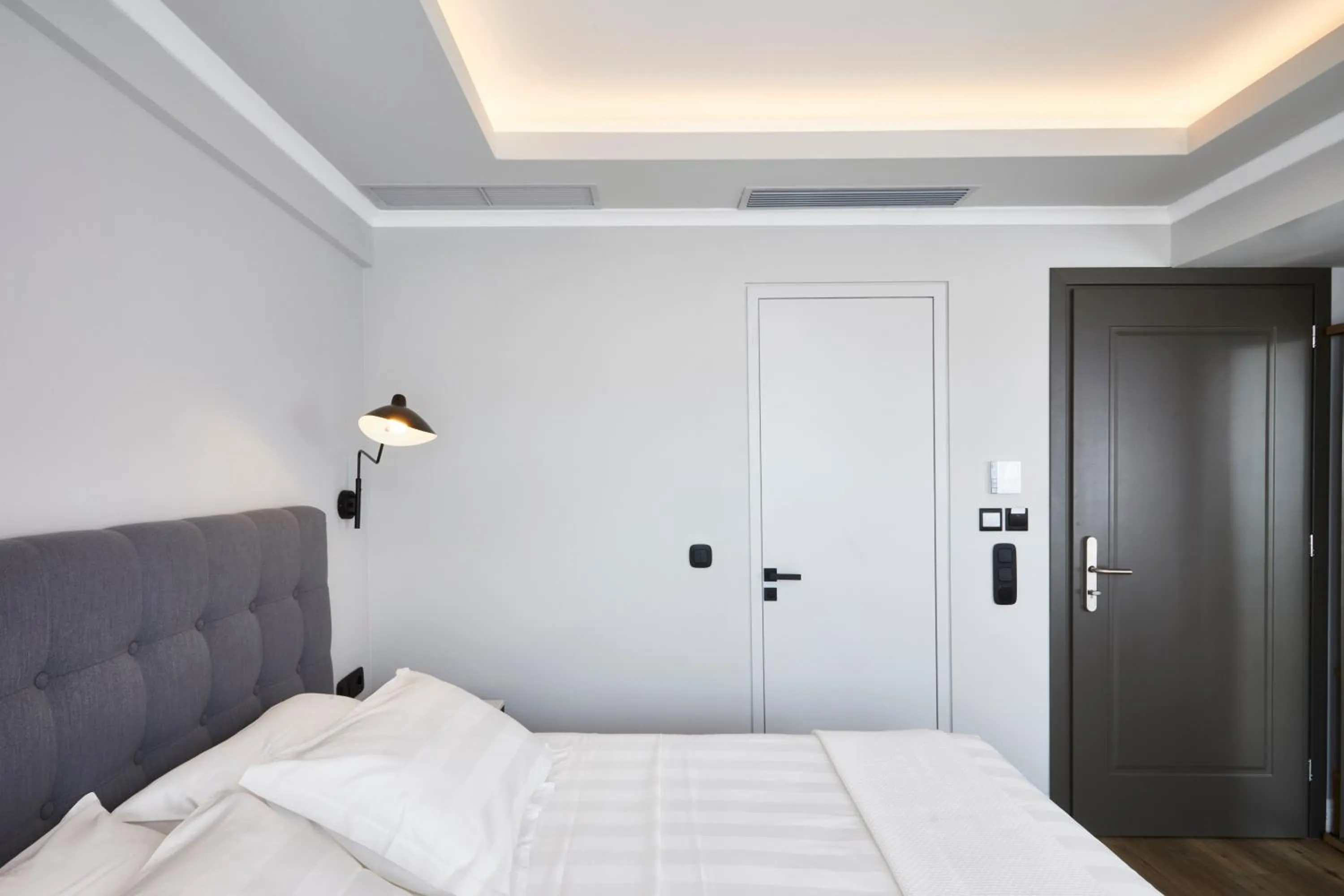 Bedroom, Bed in The Artist Athens