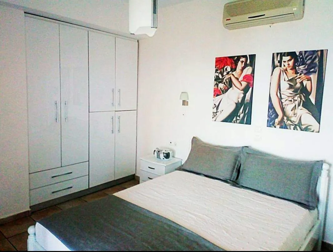 Bed in Skiathos Garden Cottages