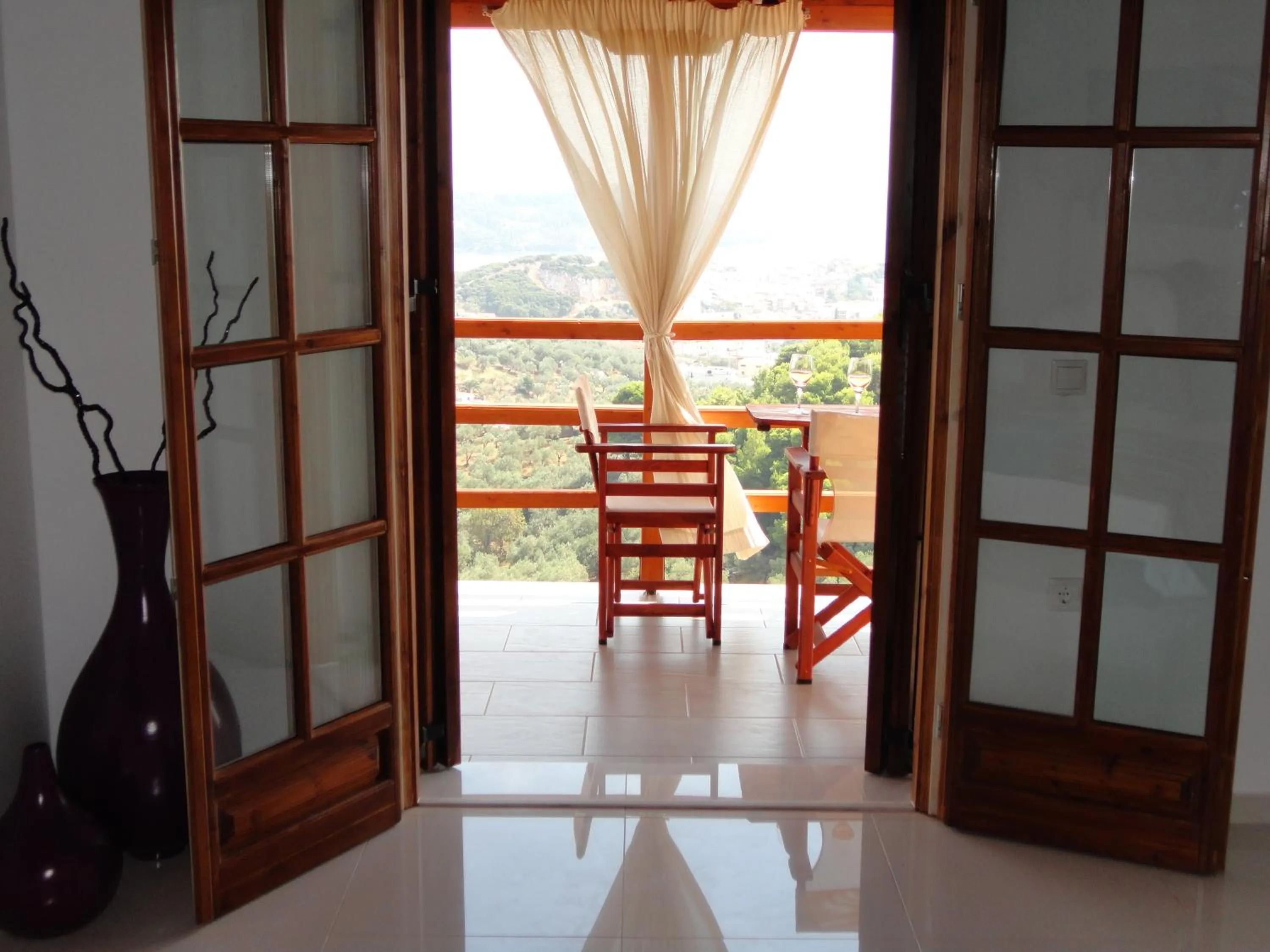 Balcony/Terrace in Skiathos Garden Cottages