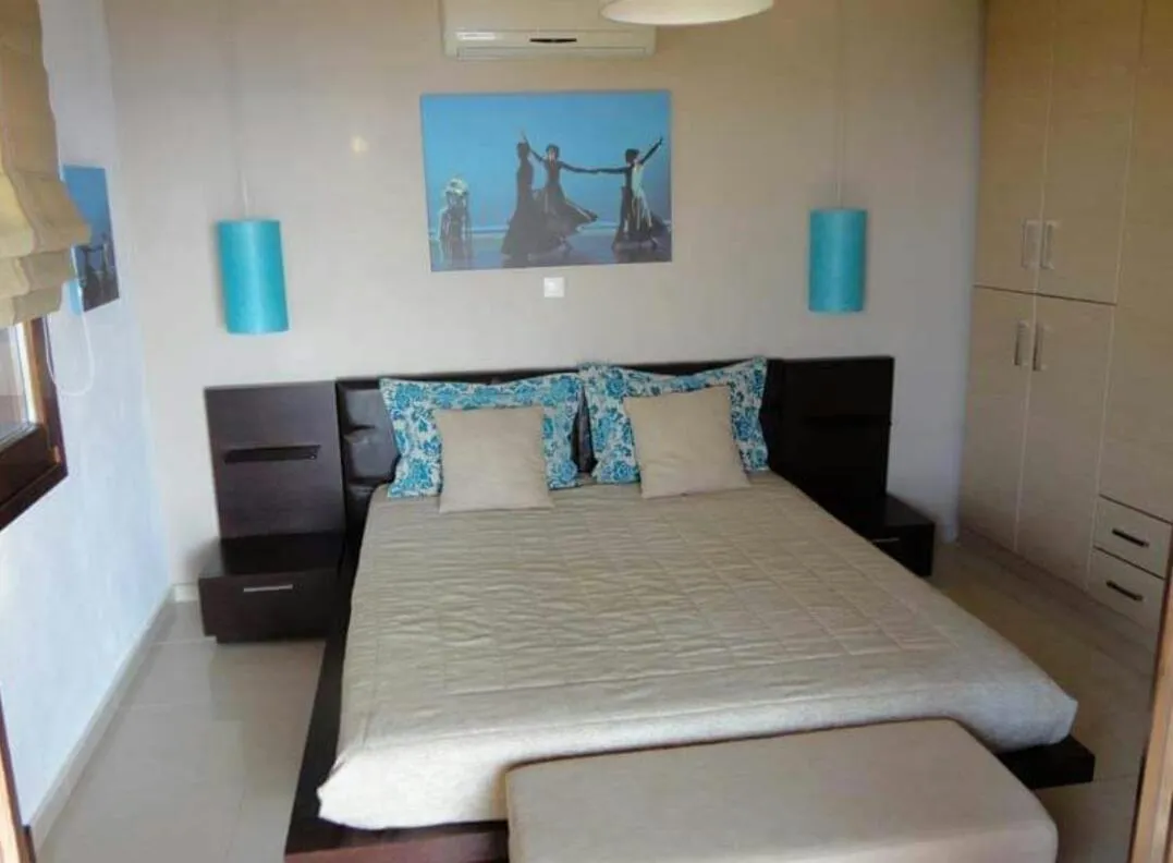 Bedroom, Bed in Skiathos Garden Cottages